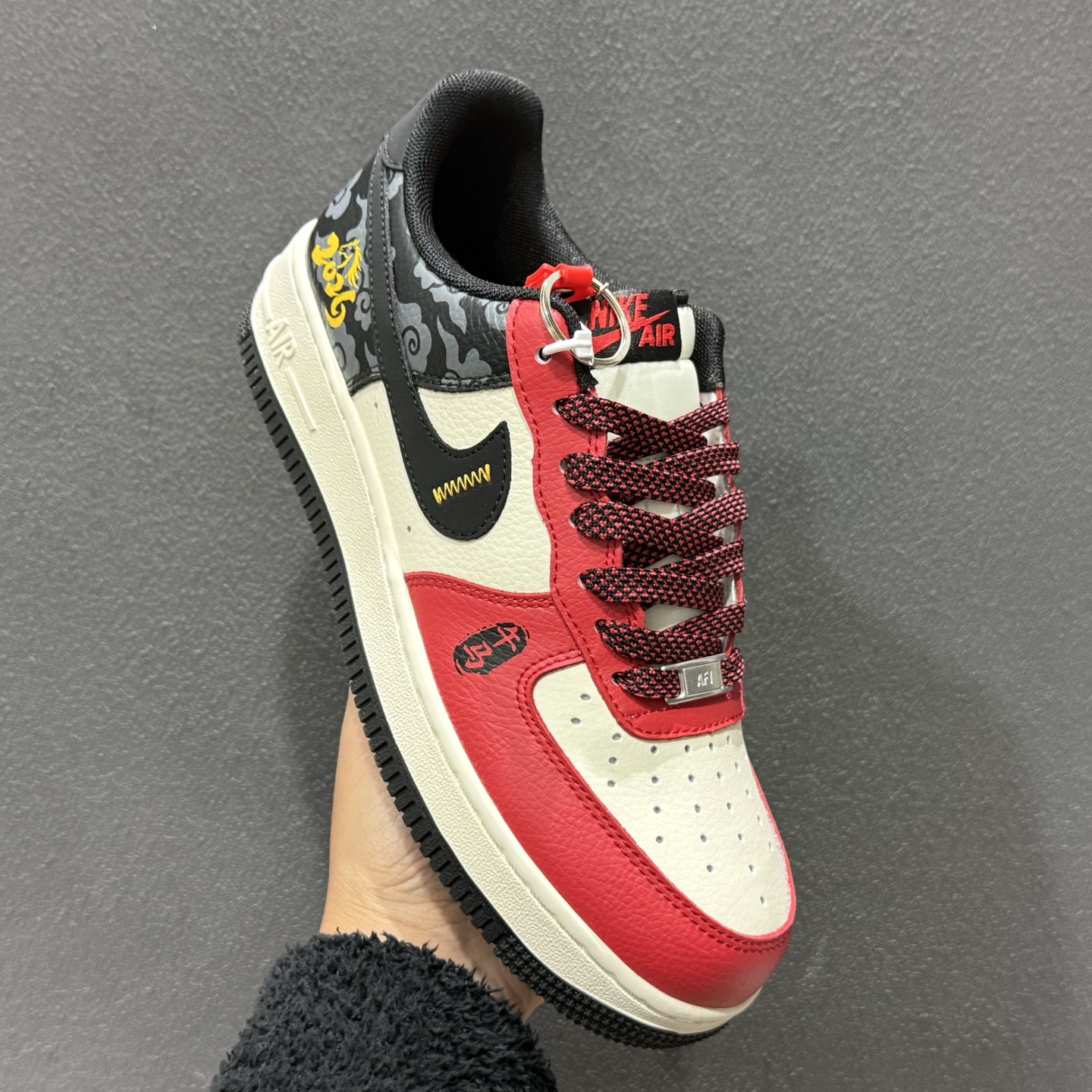 260 Nike Air Force 1'07 Low 马年限定 云纹瑞马 空军一号低帮休闲板鞋 MZ9588-832