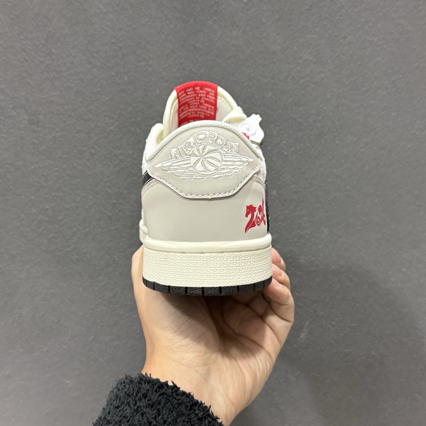 Air Jordan 1 Low AJ1 乔1国风祥云纹 高端定制 低帮复古篮球鞋 JJ2508-107