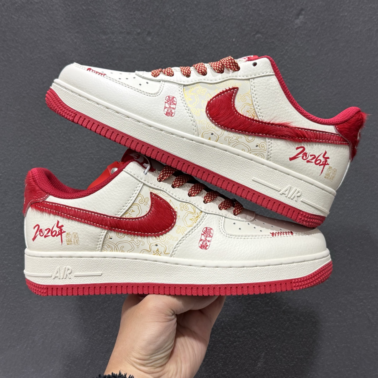 Nike Air Force 1'07 Low 马年限定 空军一号低帮休闲板鞋 QW5288-118-Top High Quatity Cheap Sneakers Fashion Clothing Clothes Bags handbags Shoes of all Brand wholesale With The best Quality And Beautiful Price from China Factory Chinese suppliers wholesaler seller Nike Air Force 1'07 Low 马年限定 空军一号低帮休闲板鞋 QW5288-118