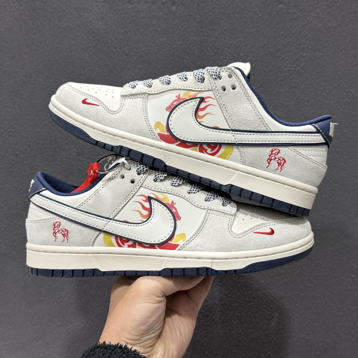 Nike Dunk Low Retro 马年限定 周年高端定制 低帮休闲板鞋 JY6988-130