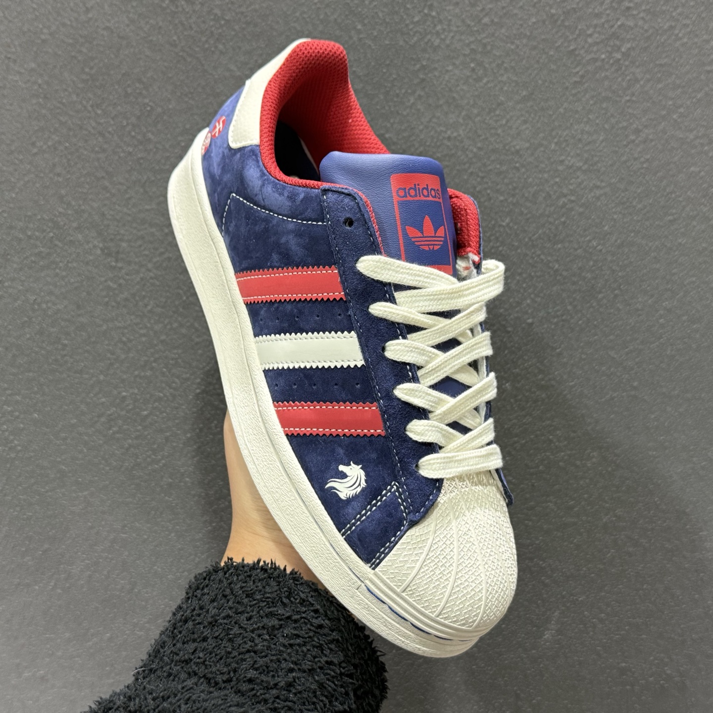 AD Originals Super马年限定 贝壳头板鞋 JY8925
