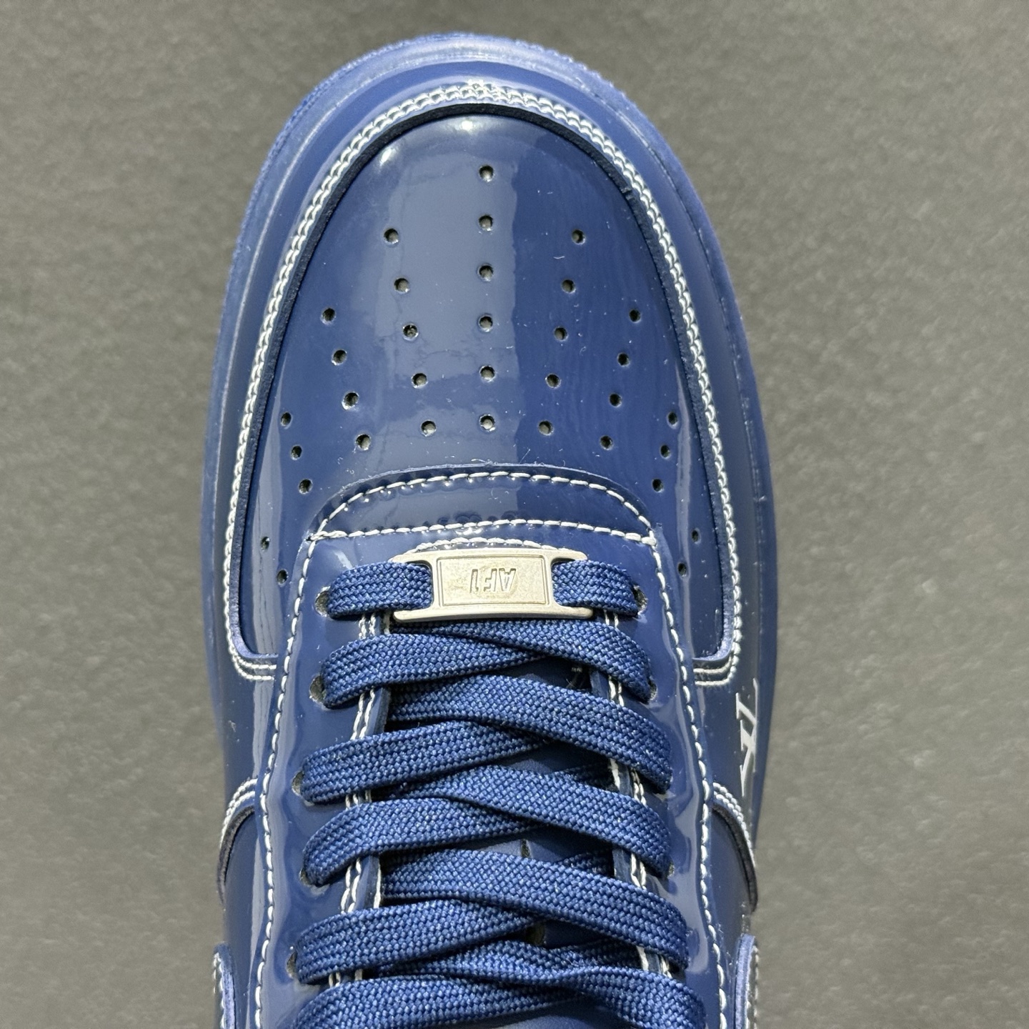 海外限量发售 NIke Air Force 1 '07 Low “LV联名--琉璃幽蓝” 空军一号低帮 运动鞋 NH0601-524