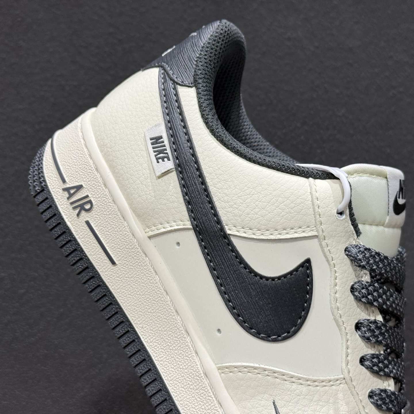 复古回潮 简约高级 AIR FORCE 1 米白深灰配色经典耐看 SM6668-119-Top High Quatity Cheap Sneakers Fashion Clothing Clothes Bags handbags Shoes of all Brand wholesale With The best Quality And Beautiful Price from China Factory Chinese suppliers wholesaler seller 复古回潮 简约高级 AIR FORCE 1 米白深灰配色经典耐看 SM6668-119