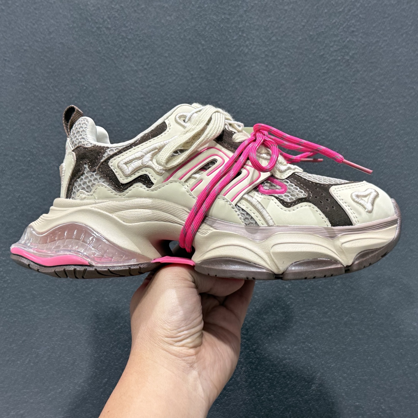230 新货GG-CC 张艺凡同款 2026ss春季 新款 GGCC 反叛星球 5.5cm厚底增高做旧老爹鞋系列 G25X3232-251
