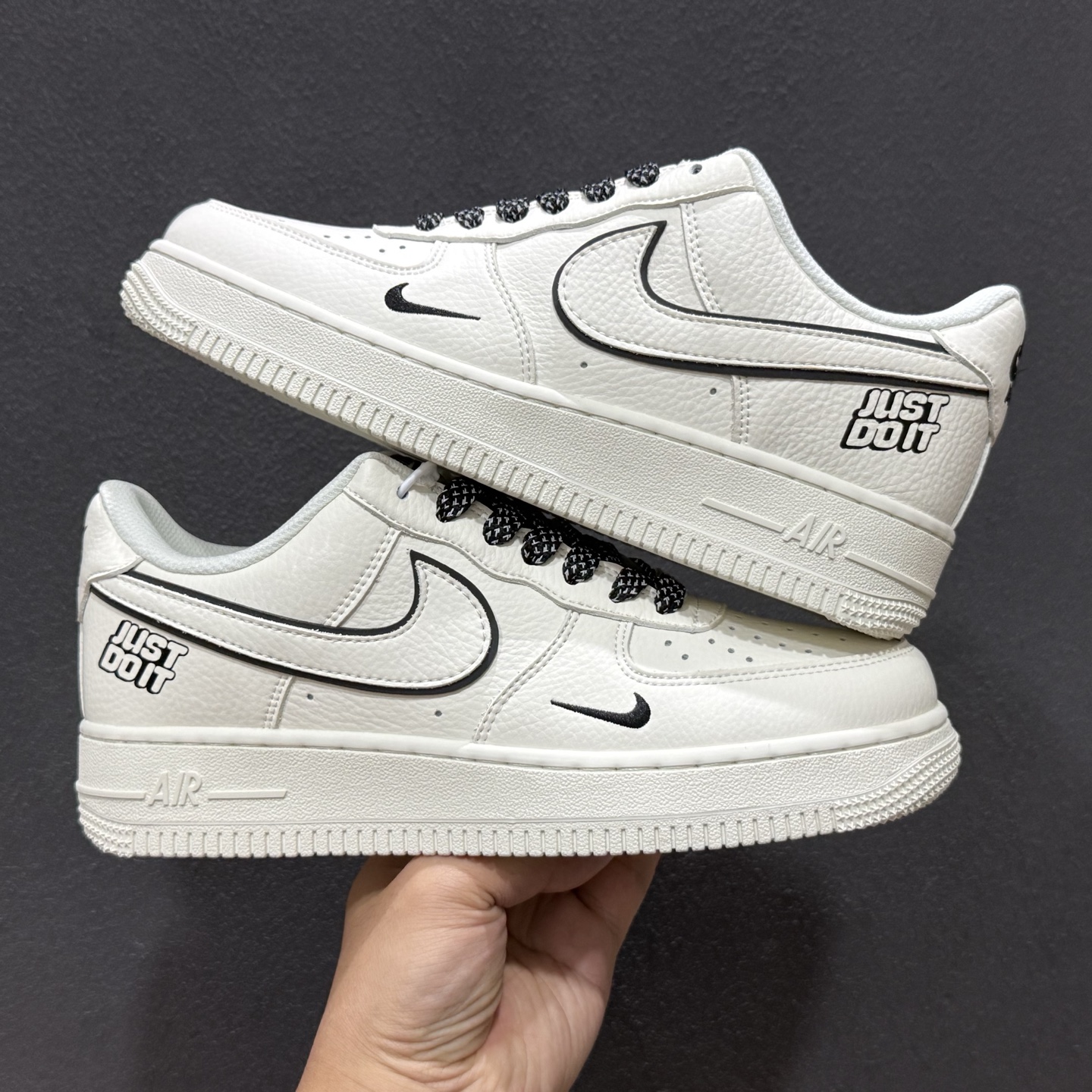 260 Nike Air Force 1 Low 米黑 MM5288-072