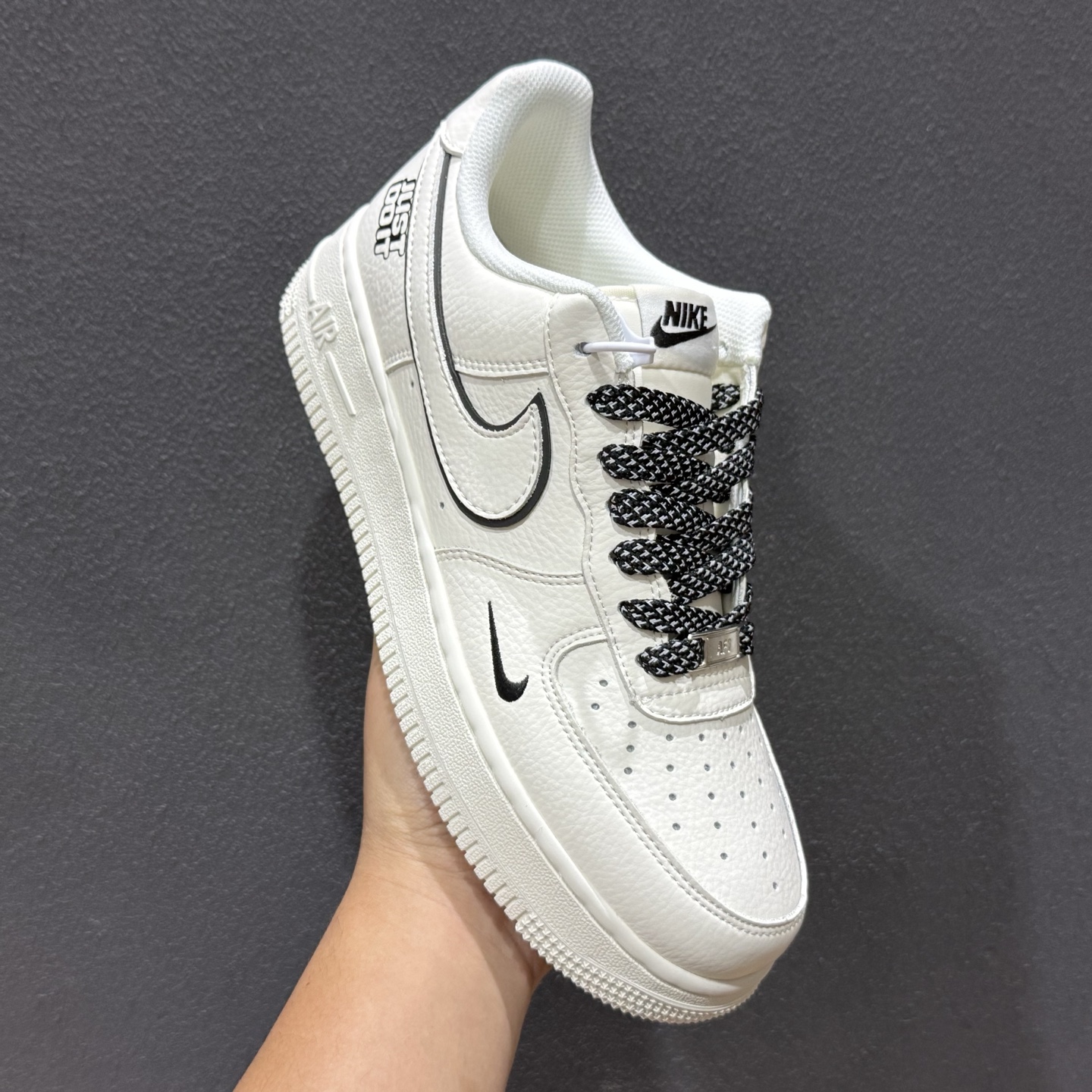260 Nike Air Force 1 Low 米黑 MM5288-072