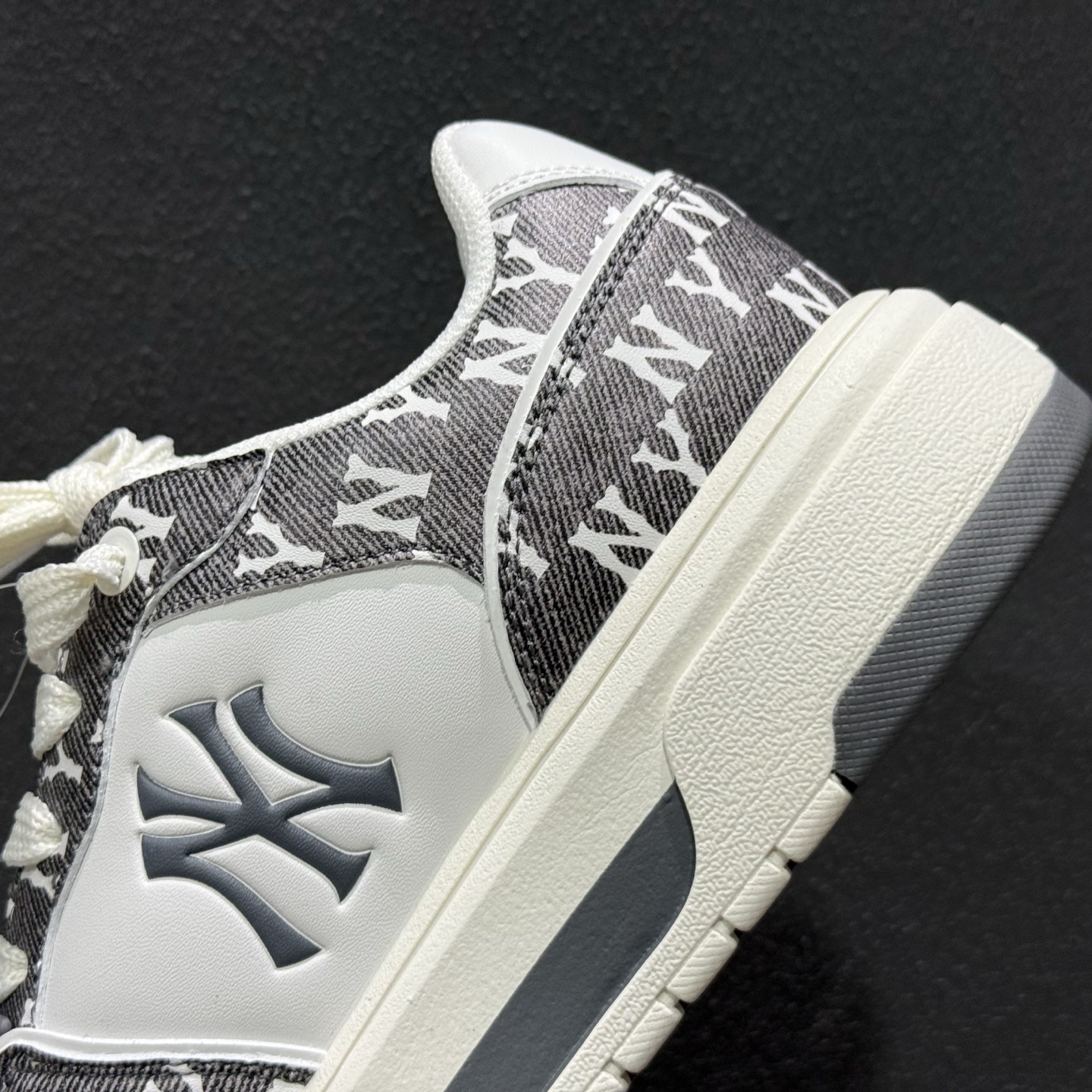 180 MLB CHUNKY LINER DENIM POCKET MONOGRAM SL 印刻老花 时尚舒适 休闲运动 防滑耐磨低帮板鞋 3ASXM026N(GP005)
