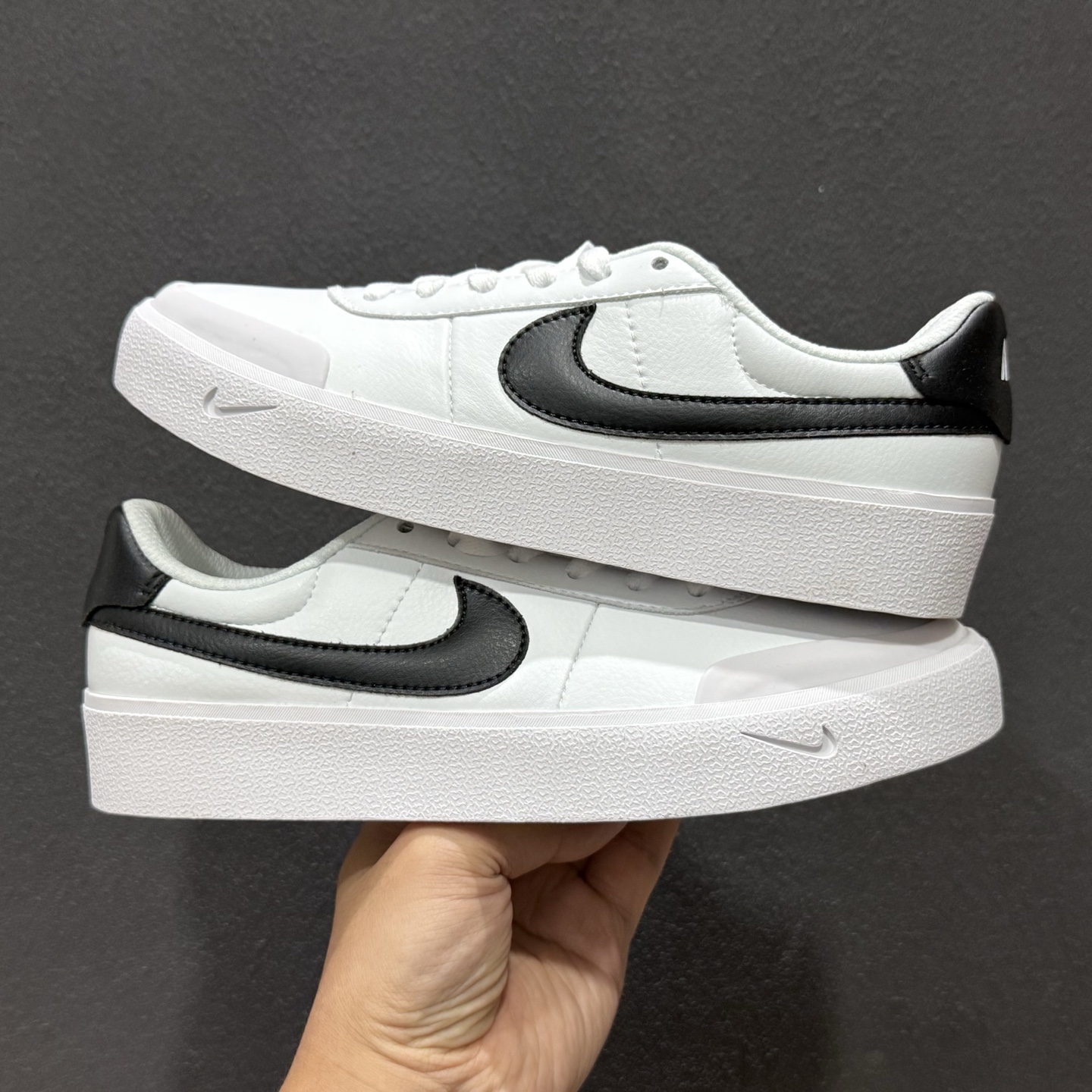 Nike Court SHOT 开括者 时尚百搭 防滑耐磨 低帮板鞋 FQ8146-109
