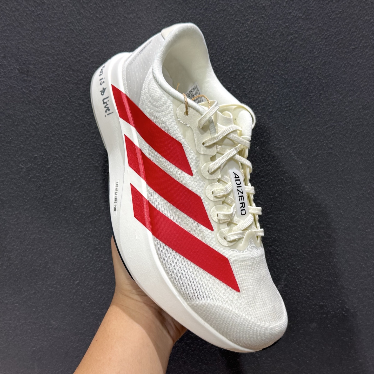 180 Adidas Adizero EVO SL 马拉松竞速专业跑鞋 JS1182-126
