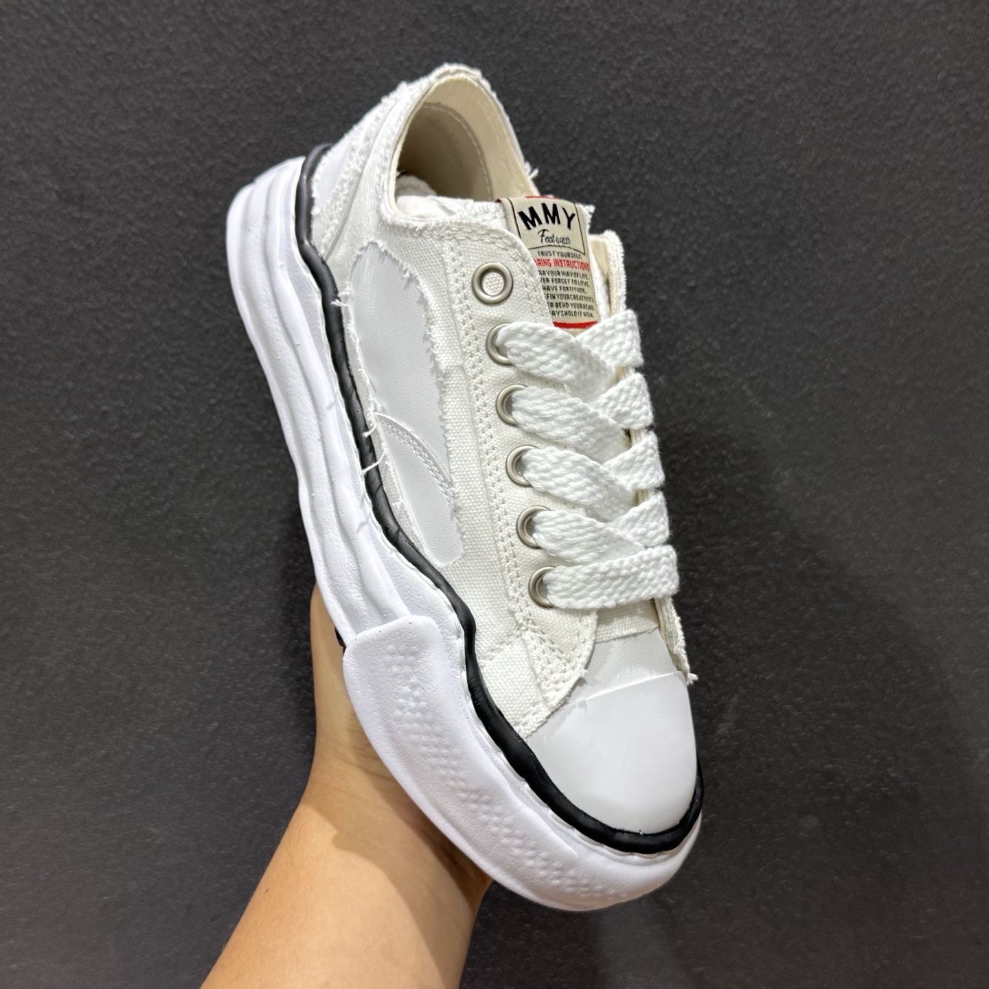 230 MIHARA YASUHIRO三原康裕 Peterson Sole 白色 AO8FW717-132