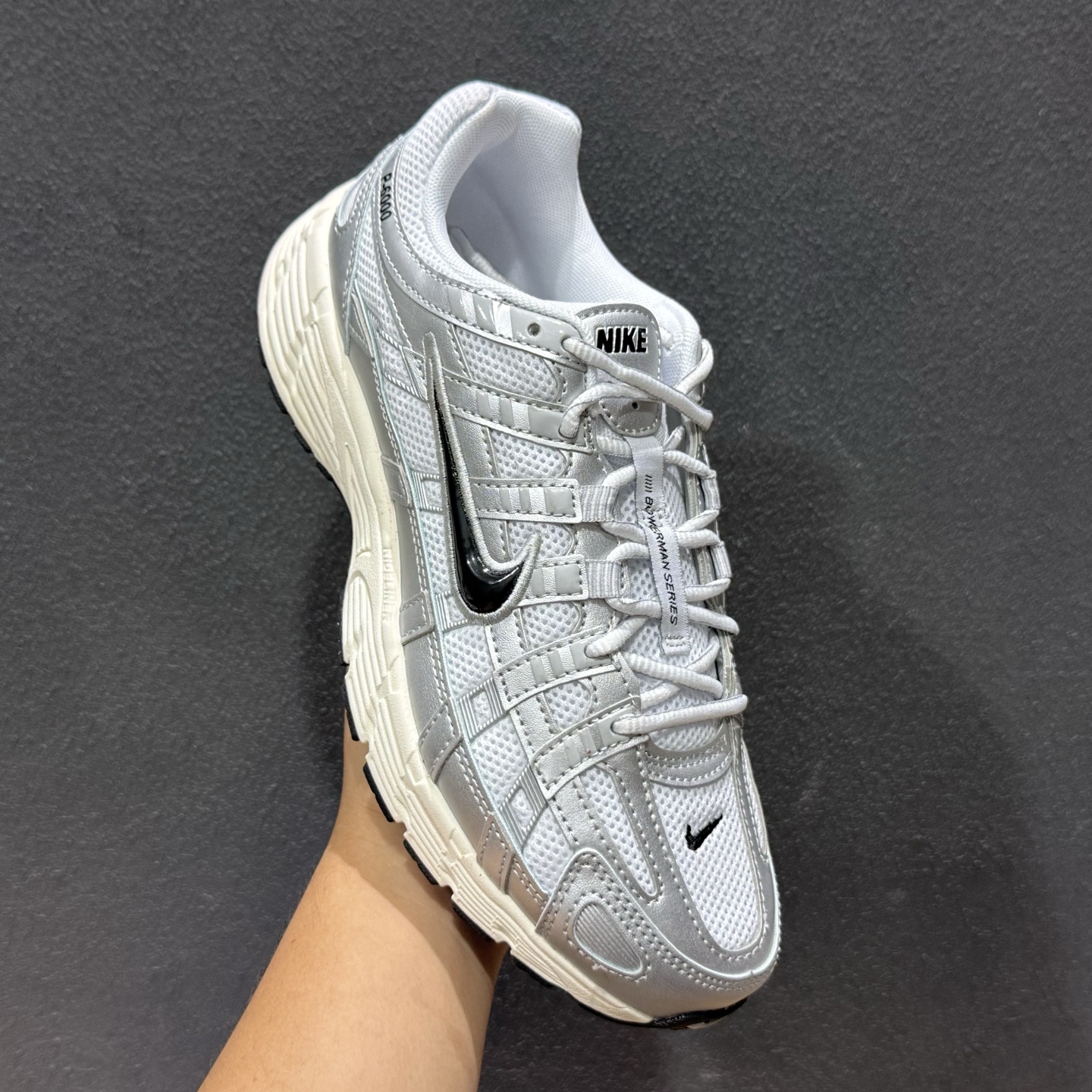 NK P-6000 系列低帮复古老爹风休闲运动舒适慢跑鞋 CD6404-105-Top High Quatity Cheap Sneakers Fashion Clothing Clothes Bags handbags Shoes of all Brand wholesale With The best Quality And Beautiful Price from China Factory Chinese suppliers wholesaler seller NK P-6000 系列低帮复古老爹风休闲运动舒适慢跑鞋 CD6404-105