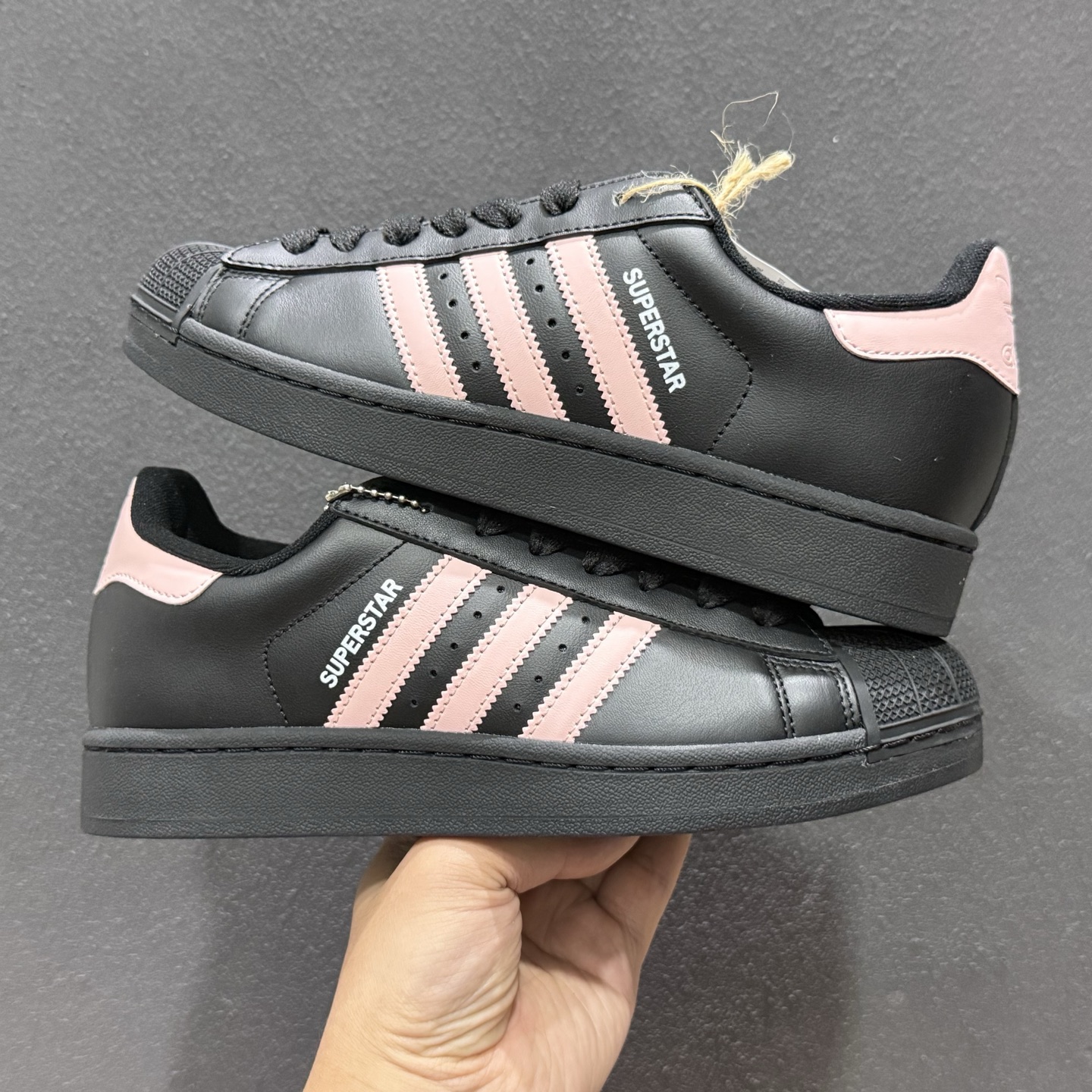 180 新款出货 AD AD Originals Superstar 2 贝壳头 简约经典 舒适时尚 复古板鞋 男女同款 黑白 JI0079