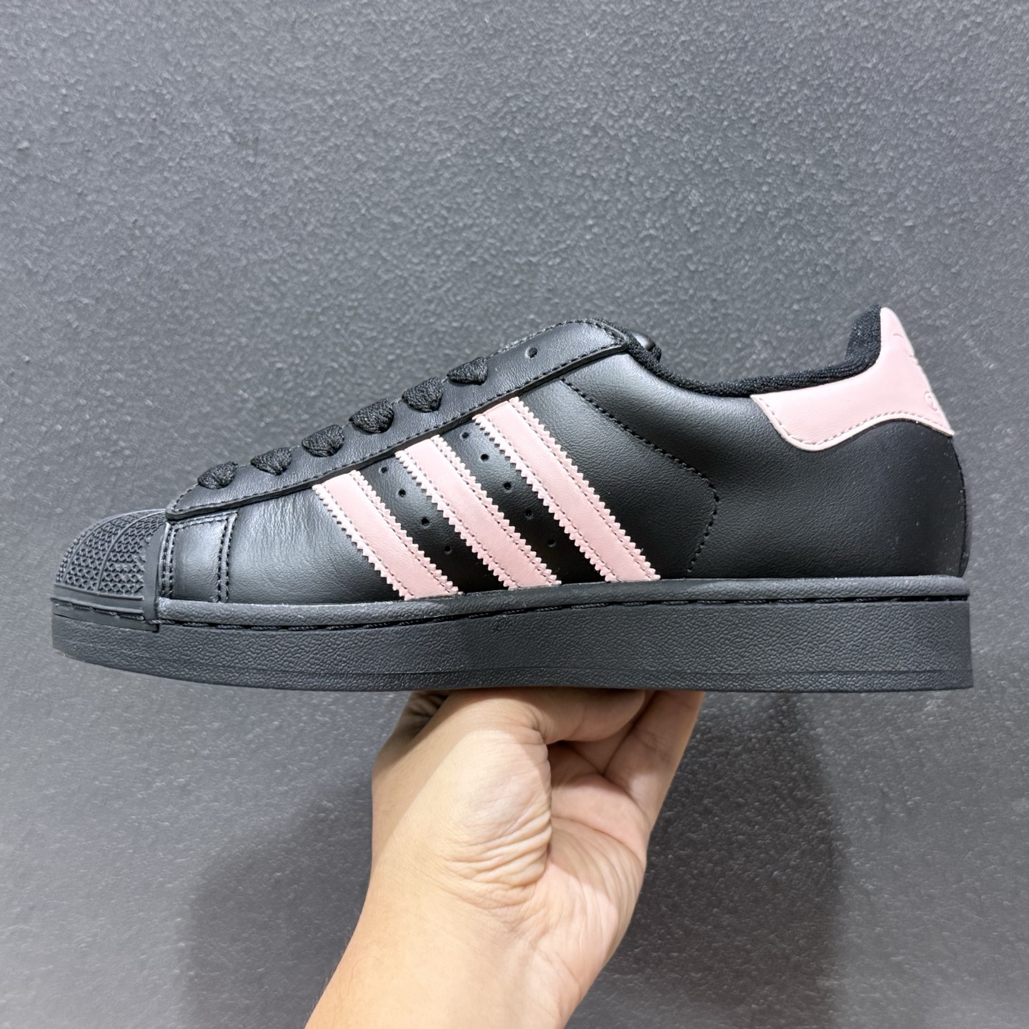 180 新款出货 AD AD Originals Superstar 2 贝壳头 简约经典 舒适时尚 复古板鞋 男女同款 黑白 JI0079