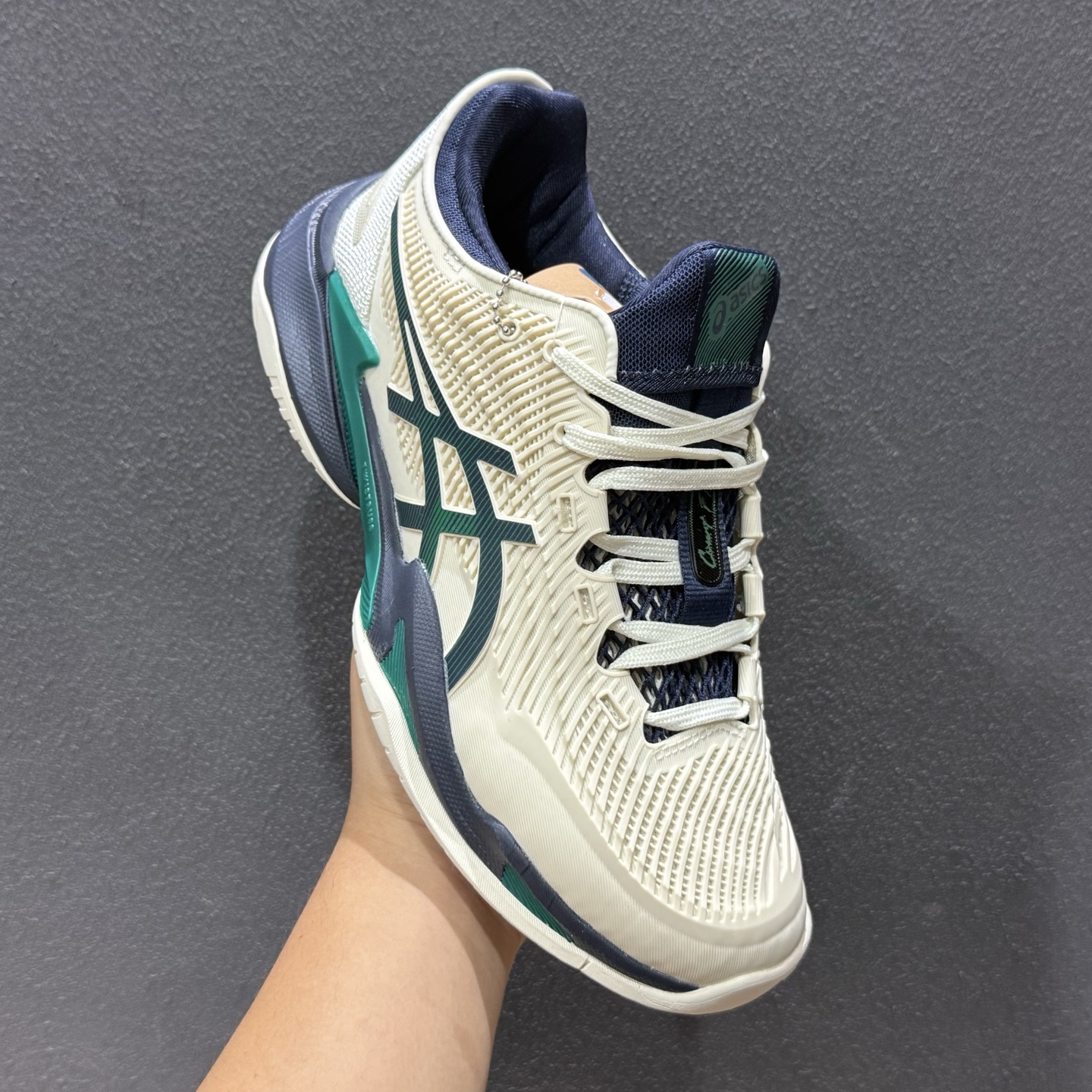 190 ASICS亚瑟士网球鞋小德球鞋 COURT FF3 NOVAK德约科维奇专业球鞋 1041A370-105-Chinese UA Cheap High Quatity Brand Clothes Bags handbags Sneakers wholesale wholesaler seller from China Factory suppliers Fashion Clothing Shoes best Quality Beautiful Price 190 ASICS亚瑟士网球鞋小德球鞋 COURT FF3 NOVAK德约科维奇专业球鞋 1041A370-105