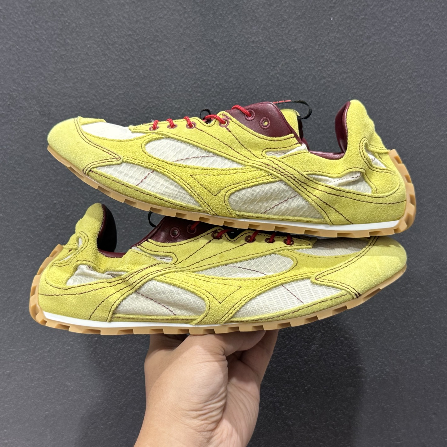 Bottega Veneta棟蝶家 OrbitFlash 牛皮革 圆头抽绳平底低帮生活休闲鞋-High Quatity Cheap Brand wholesale wholesaler seller Clothes Bags handbags Sneakers Top Fashion Clothing Shoes from China Factory Chinese suppliers best Quality Beautiful Price Bottega Veneta棟蝶家 OrbitFlash 牛皮革 圆头抽绳平底低帮生活休闲鞋