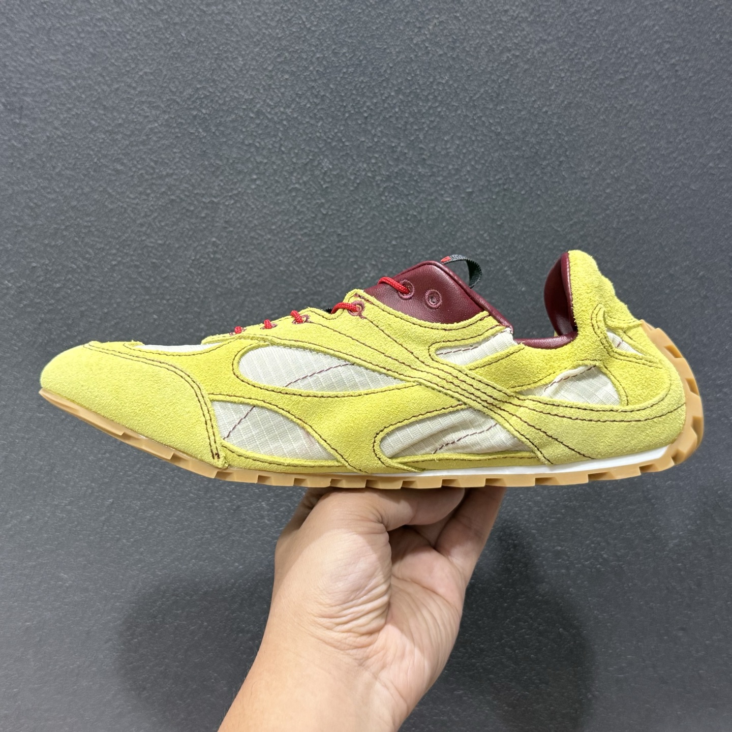 Bottega Veneta棟蝶家 OrbitFlash 牛皮革 圆头抽绳平底低帮生活休闲鞋-High Quatity Cheap Brand wholesale wholesaler seller Clothes Bags handbags Sneakers Top Fashion Clothing Shoes from China Factory Chinese suppliers best Quality Beautiful Price Bottega Veneta棟蝶家 OrbitFlash 牛皮革 圆头抽绳平底低帮生活休闲鞋