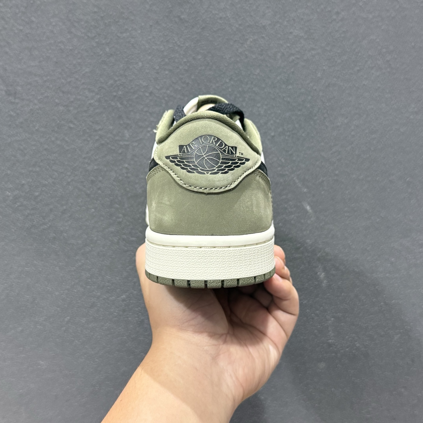 Travis Scott x Fragment x Air Jordan AJ1 Low SP 三方联名倒勾低帮 HQ6998-200
