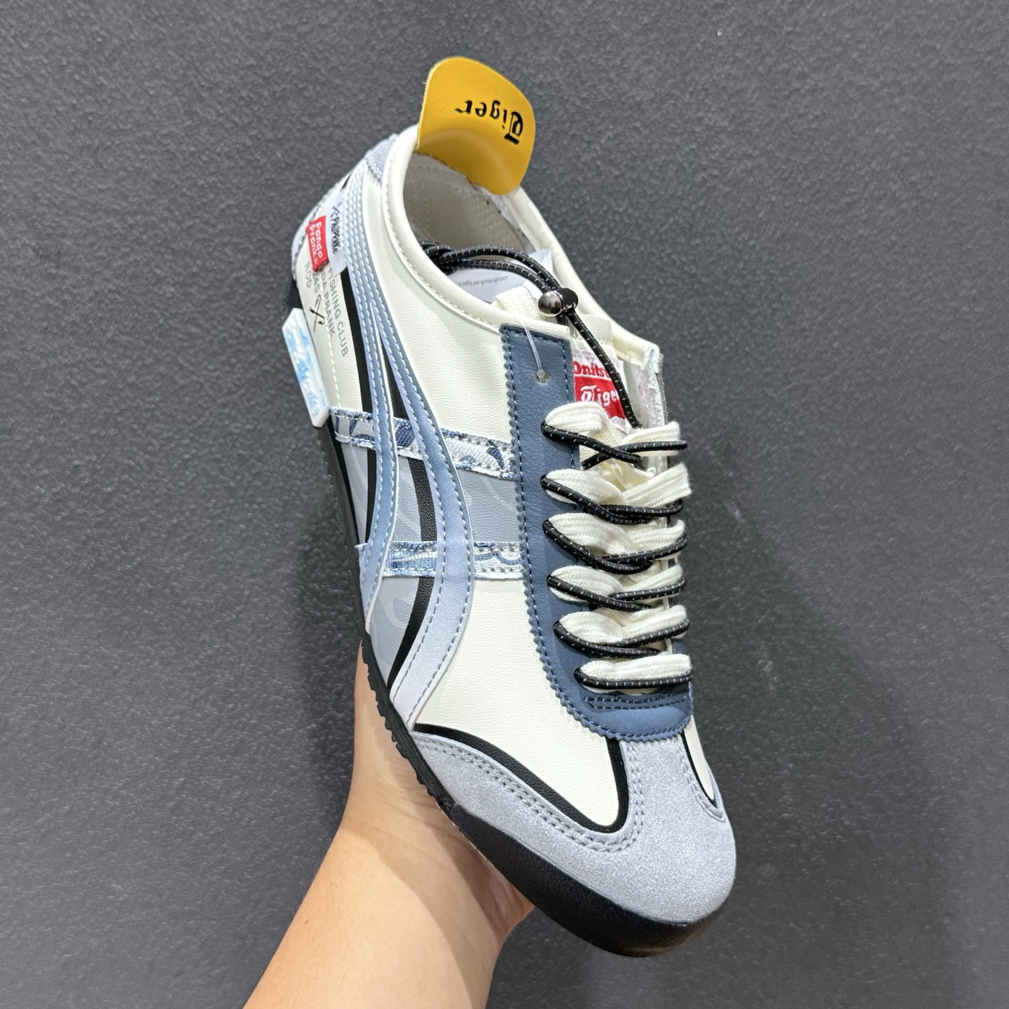 150 鬼塚虎/Onitsuka Tiger MEXICO 66 VIN经典墨西哥系列低帮复古经典百搭休闲皮革慢跑鞋 DL408-1684