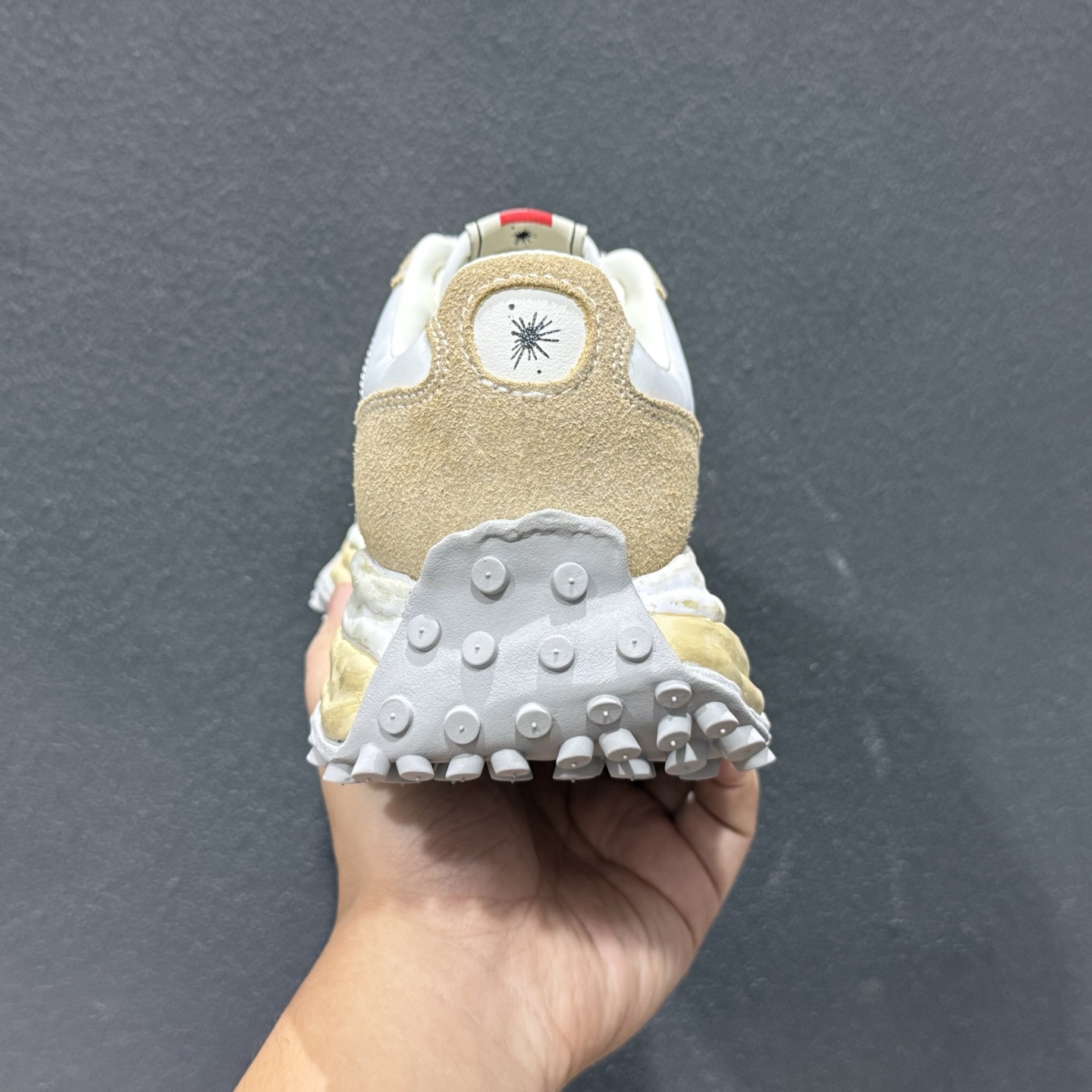 240 MMY/Maison MIHARA YASUHIRO Original Sole Canvas Low 变形溶解雪糕底低帮休闲百搭皮革面板鞋增高厚底老爹鞋
