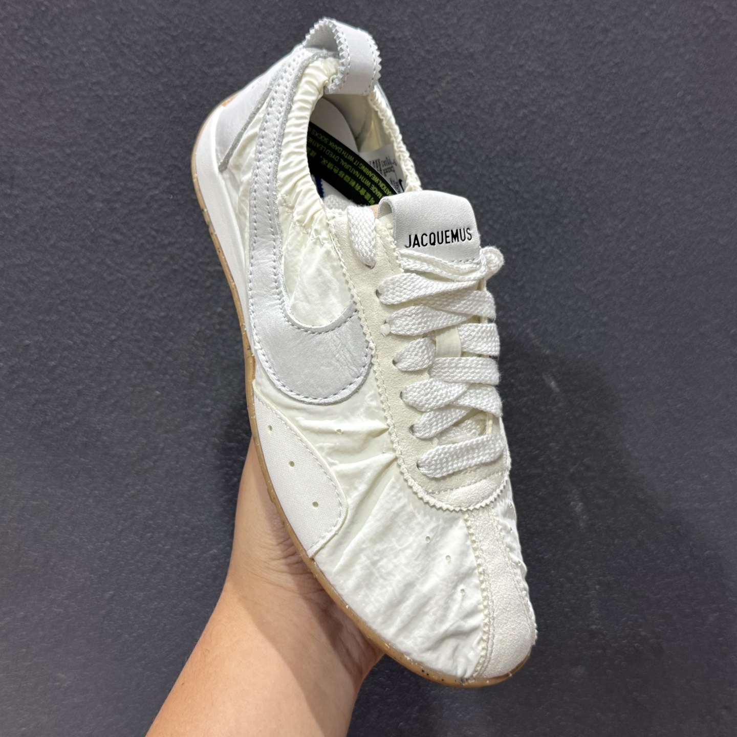 新版出货 NK Jacquemus x NK Jacumoon 舒适 低帮生活休闲鞋 纯白 HV8547-002-High Quatity Cheap Brand wholesale wholesaler seller Clothes Bags handbags Sneakers Top Fashion Clothing Shoes from China Factory Chinese suppliers best Quality Beautiful Price 新版出货 NK Jacquemus x NK Jacumoon 舒适 低帮生活休闲鞋 纯白 HV8547-002