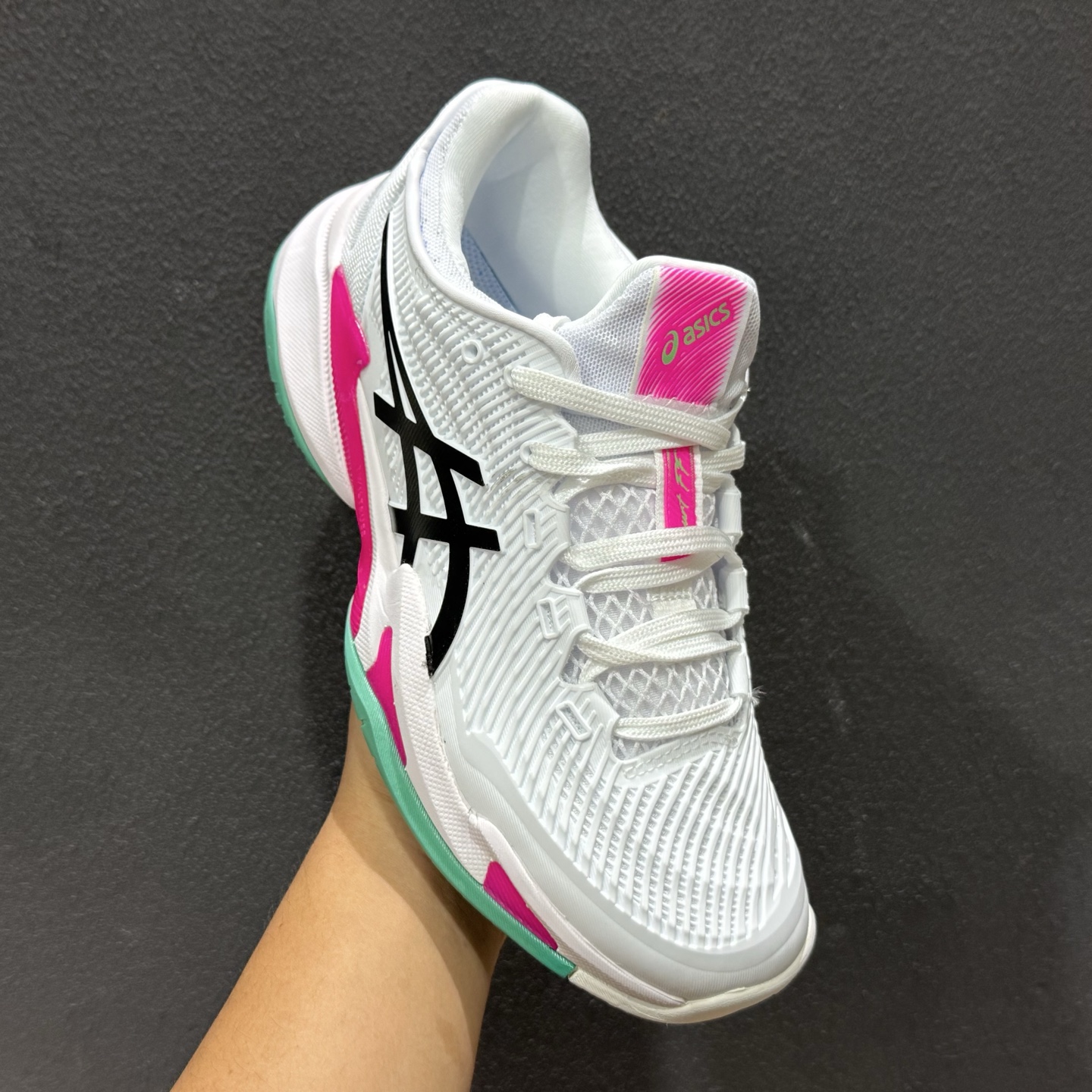 亚瑟士网球鞋Asics Court FF 3 第32色 适用于硬地球场的网球鞋 1041A370-106 亚瑟士网球鞋Asics Court FF 3 第32色 适用于硬地球场的网球鞋 1041A370-106