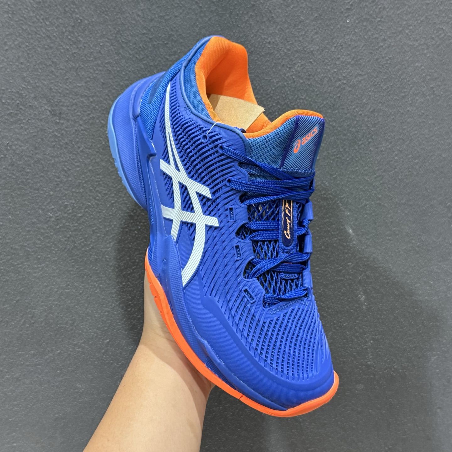 ASICS亚瑟士网球鞋小德球鞋 COURT FF3 NOVAK德约科维奇专业球鞋 1041A361-960 ASICS亚瑟士网球鞋小德球鞋 COURT FF3 NOVAK德约科维奇专业球鞋 1041A361-960