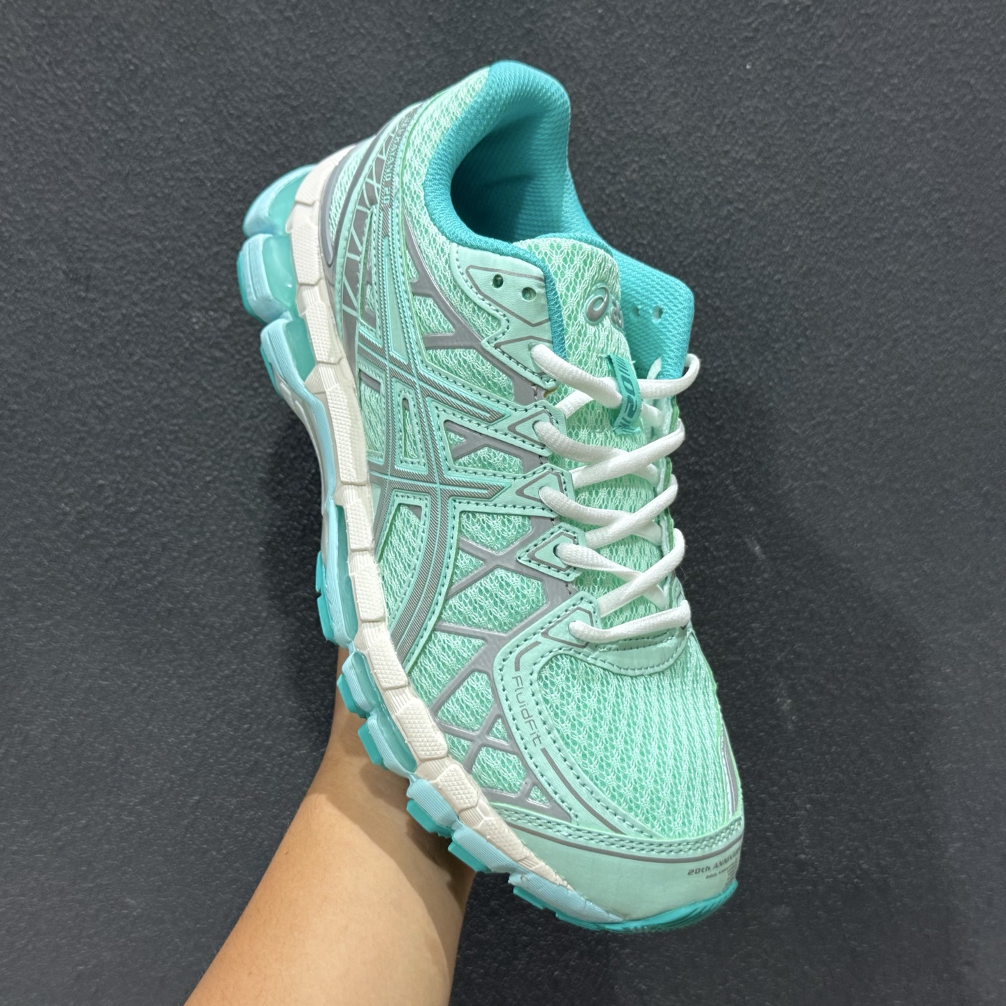 XR版Asics Gel-Kayano 20 亚瑟士 舒适百搭耐磨支撑透气 低帮跑步鞋 T35CQ-2393