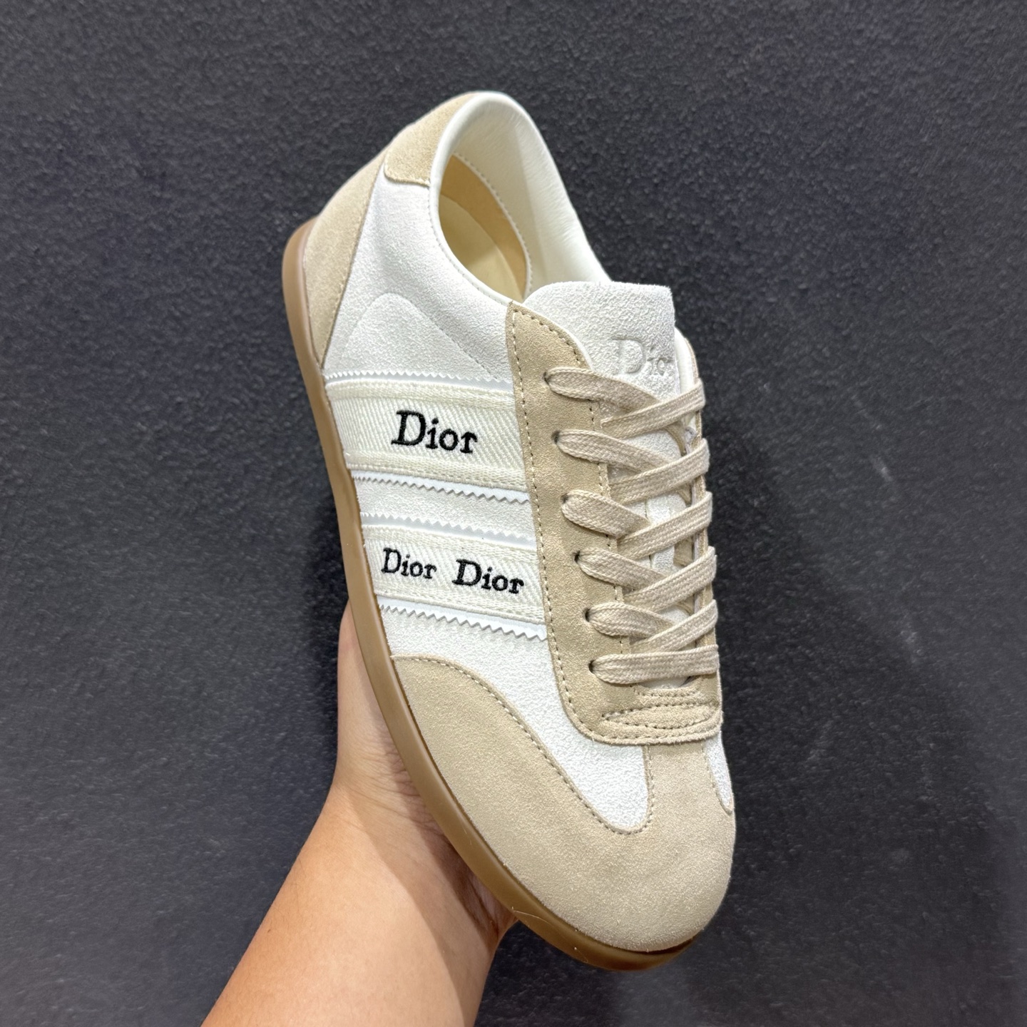 [Dior Ribbon德训鞋]经典复刻 多色可选 品牌标志性缎带印花 致敬经典J'Adior设计