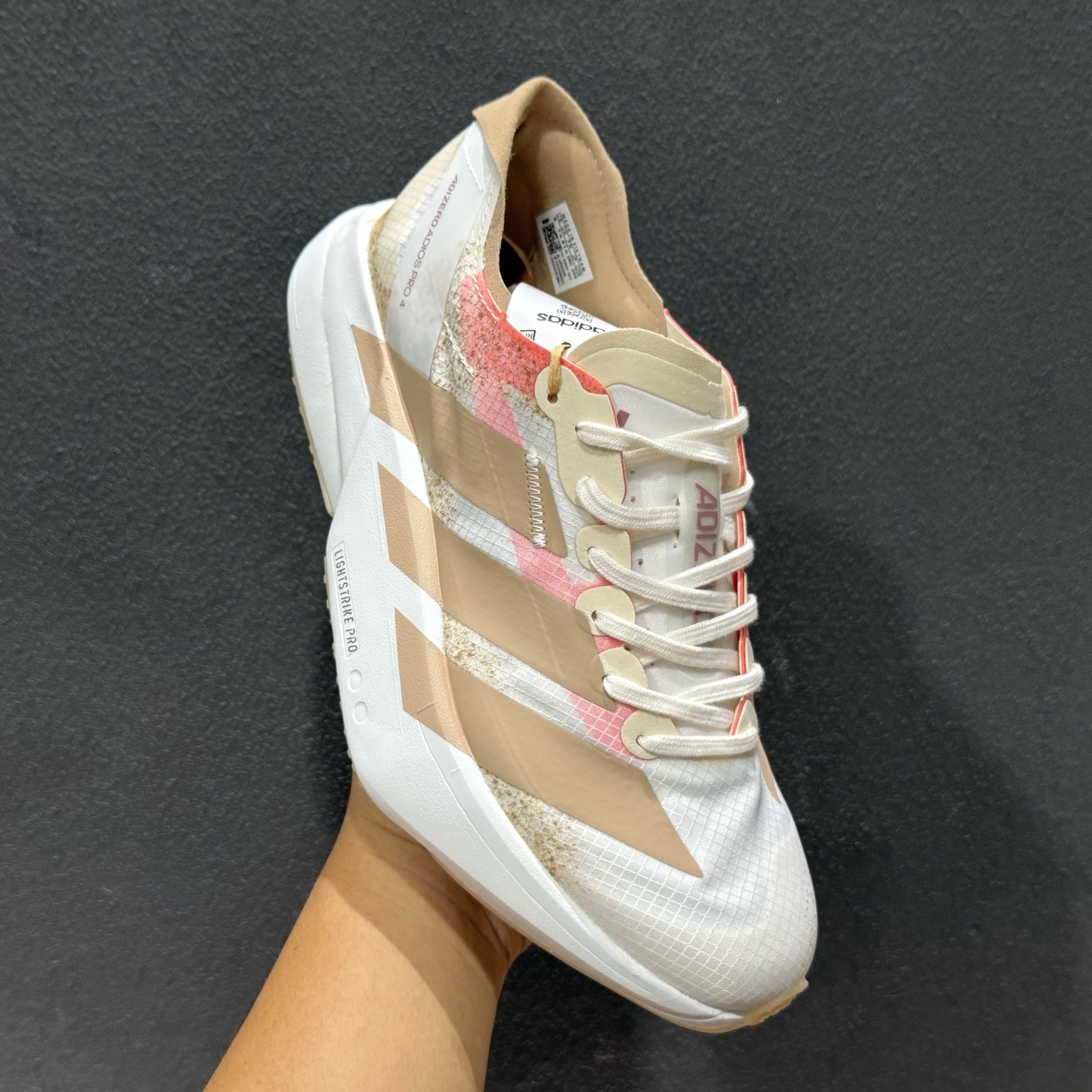 Adidas ADIZERO ADIOS PRO 4 M 马拉松飞线贾卡轻质透气休闲运动跑步鞋 JR6359-111-Top High Quatity Cheap Sneakers Fashion Clothing Clothes Bags handbags Shoes of all Brand wholesale With The best Quality And Beautiful Price from China Factory Chinese suppliers wholesaler seller Adidas ADIZERO ADIOS PRO 4 M 马拉松飞线贾卡轻质透气休闲运动跑步鞋 JR6359-111
