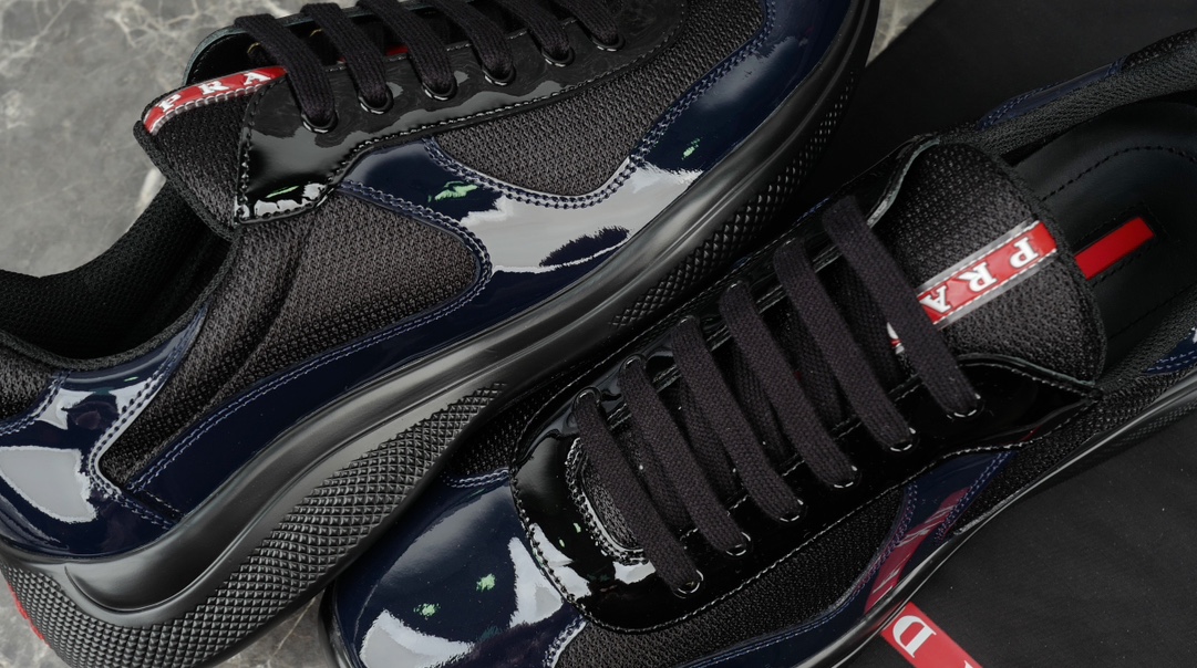 Prada America's Cup Sneakers - Metallic Trim, Distinctive Logo 5 i1731219599 2114 4