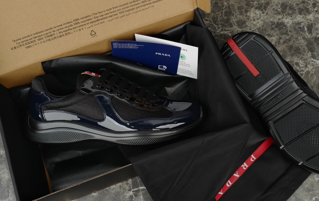 Prada America's Cup Sneakers - Metallic Trim, Distinctive Logo 8 i1731219599 5904 3