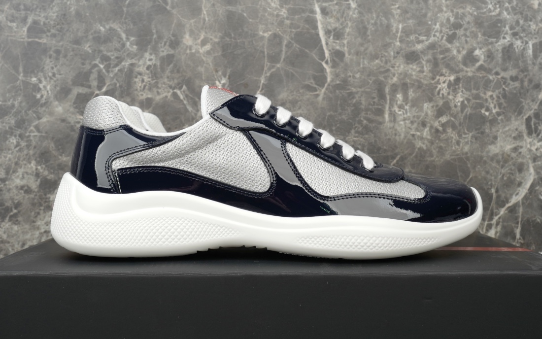 Prada America's Cup Sneakers with Metallic Fabric Inserts - Stylish & Iconic 6 i1731220018 6877 2