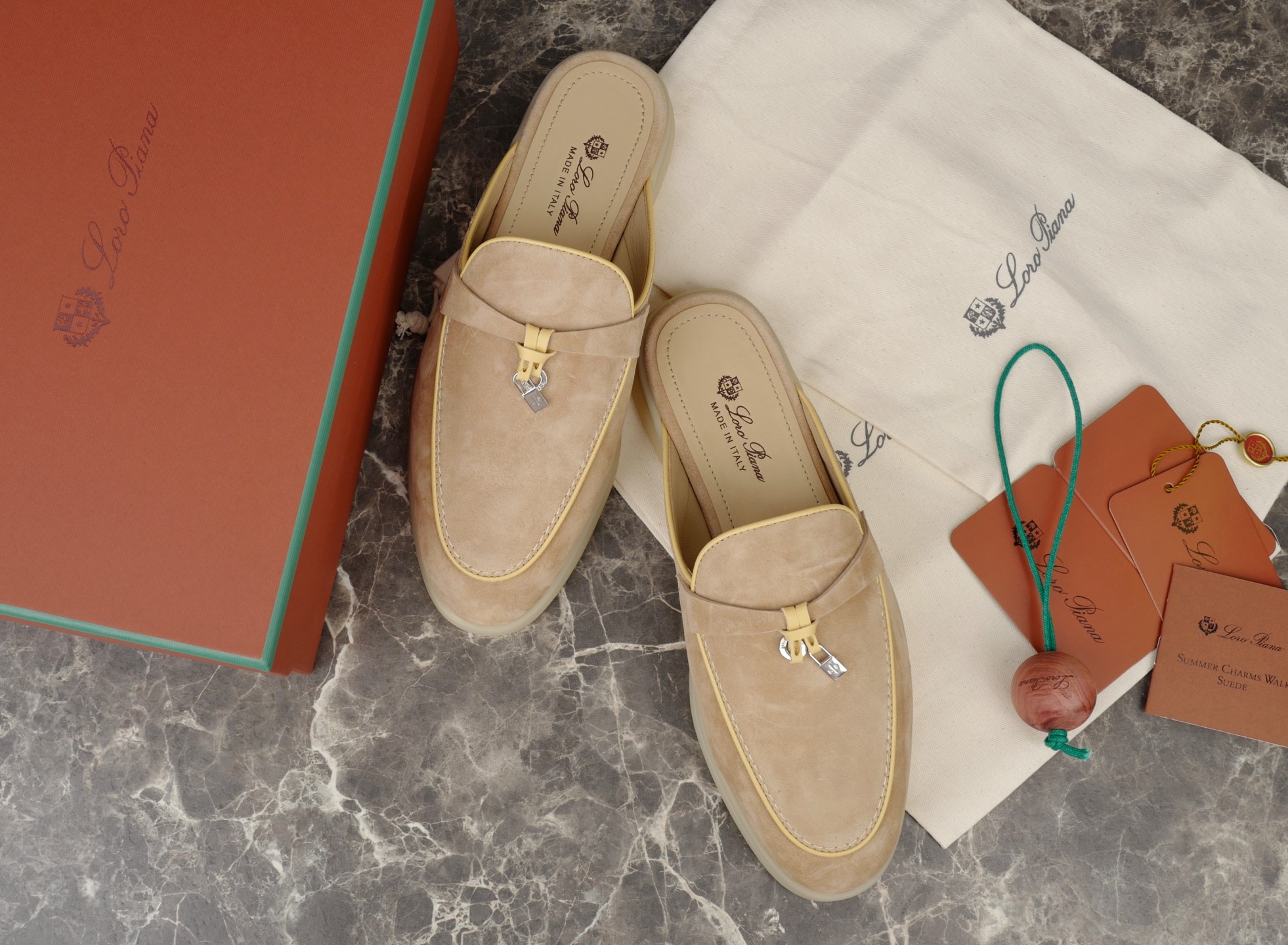 Loro Piana Summer Charms Walk Suede Moccasin Mule with My Charms Pendant 3 i1740392797284 1747 0 1