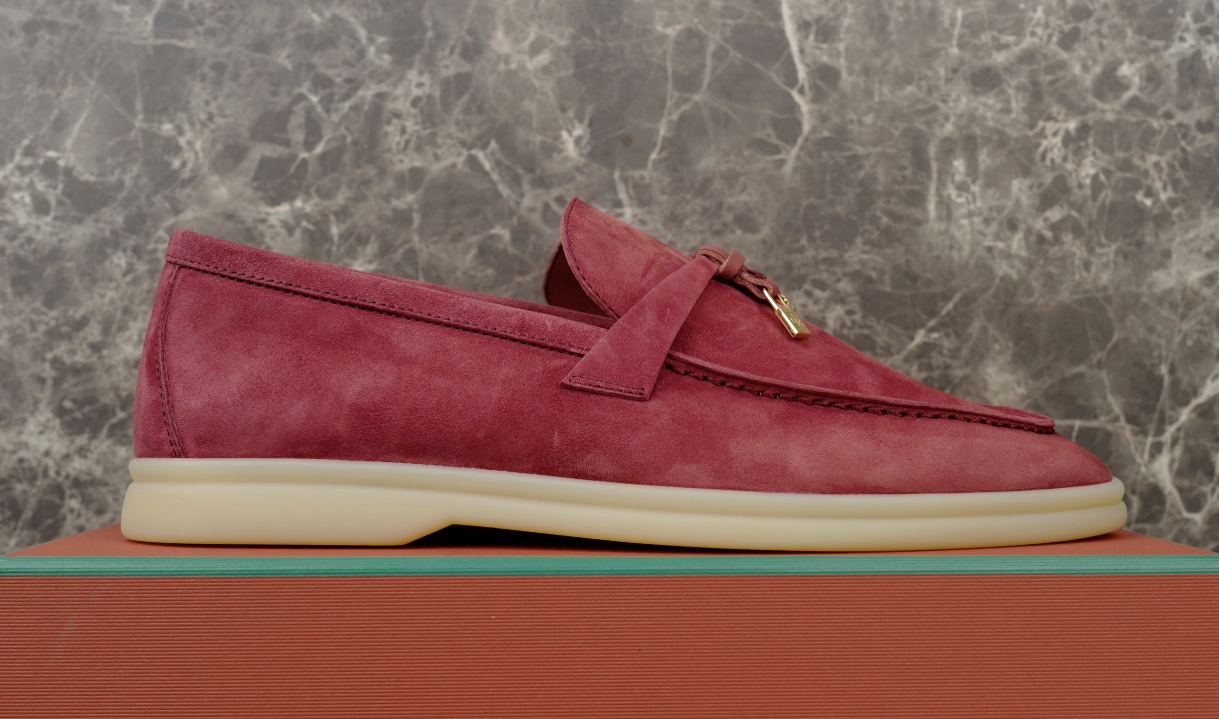Loro Piana Summer Charms Walk Suede Loafers With 'My Charms' Detail 5 i1742109220157 5216 0 3
