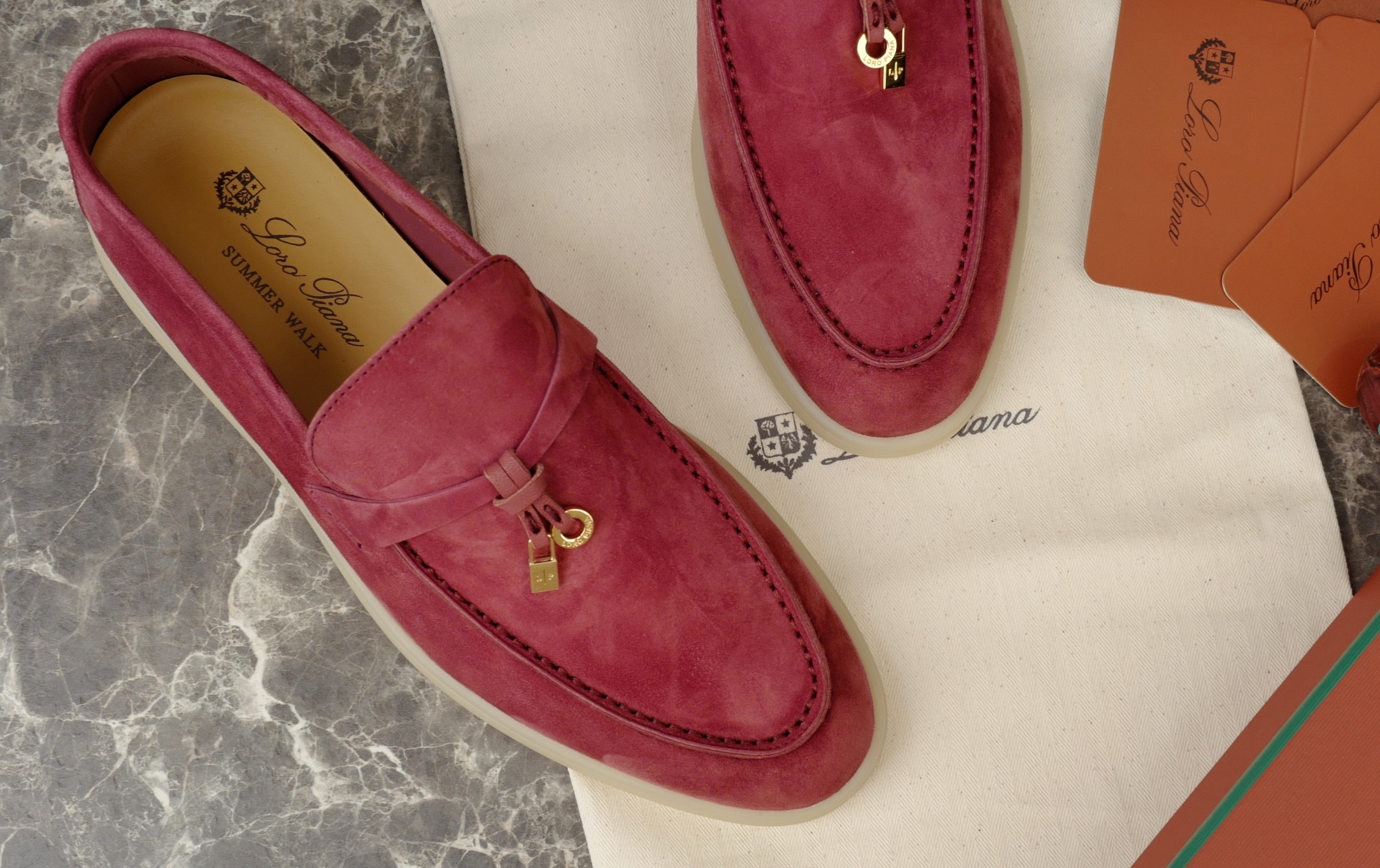 Loro Piana Summer Charms Walk Suede Loafers With 'My Charms' Detail 6 i1742109221137 62 0 4