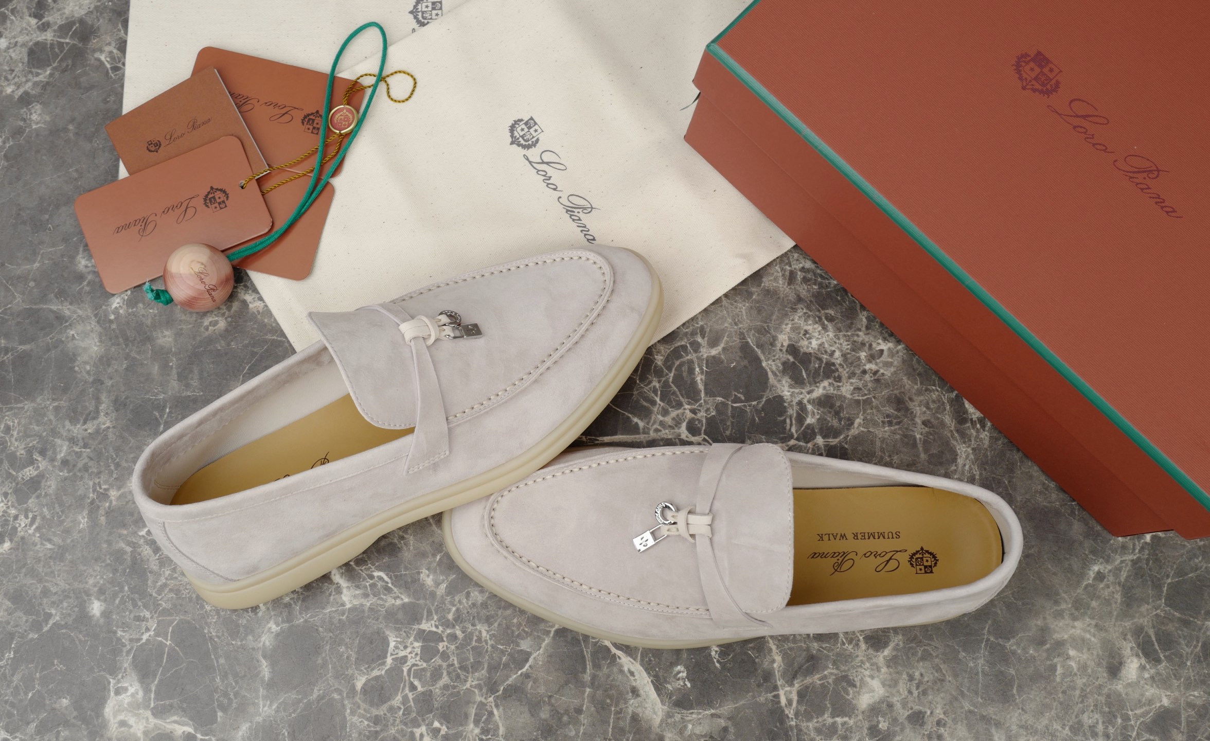 Loro Piana Summer Charms Walk Suede Loafers with 'My Charms' Detail 3 i1744720266192 9449 0 1