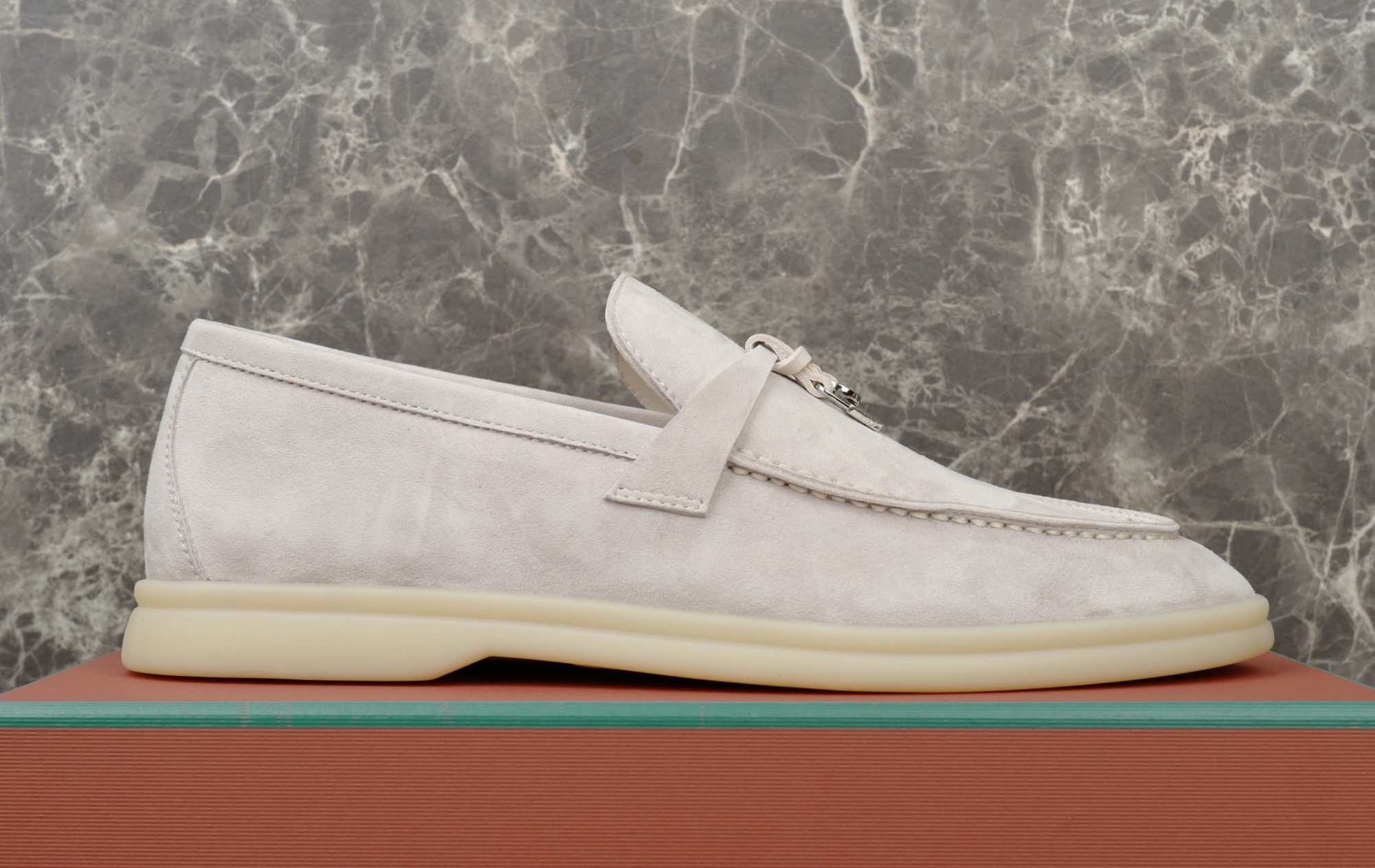 Loro Piana Summer Charms Walk Suede Loafers with 'My Charms' Detail 5 i1744720266979 8863 0 3