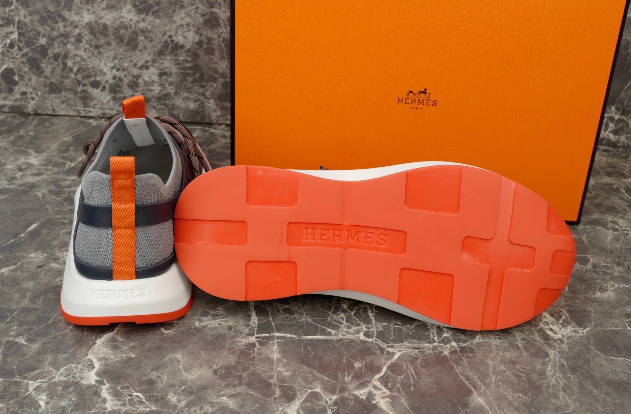 Hermes Knitted Calfskin Sneakers with Geometric Openwork Details - Modern Style 10 i1745237904534 1038 0 8