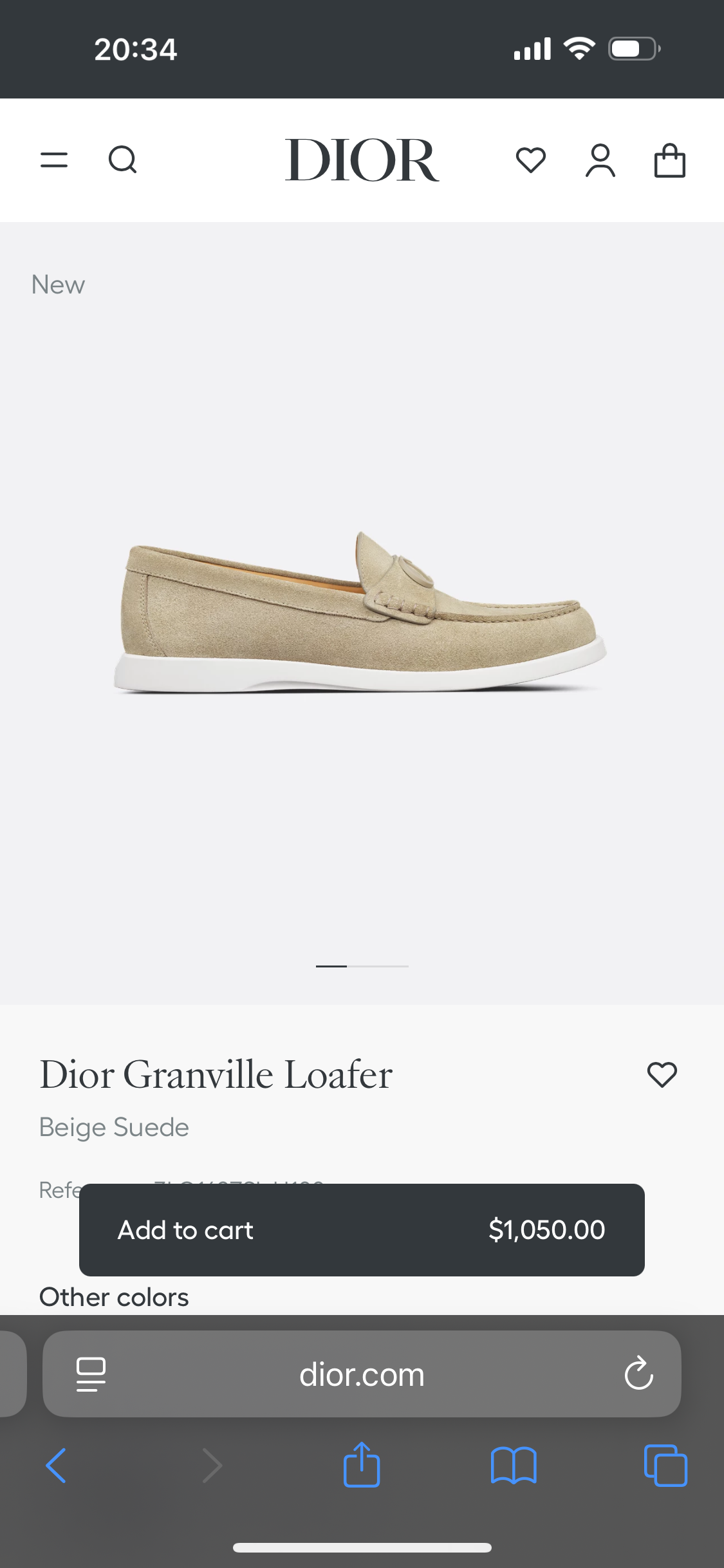 Dior Granville Loafer, Beige Suede Luxury Loafers with CD Icon Detail 2 i1745584947835 4344 0 0