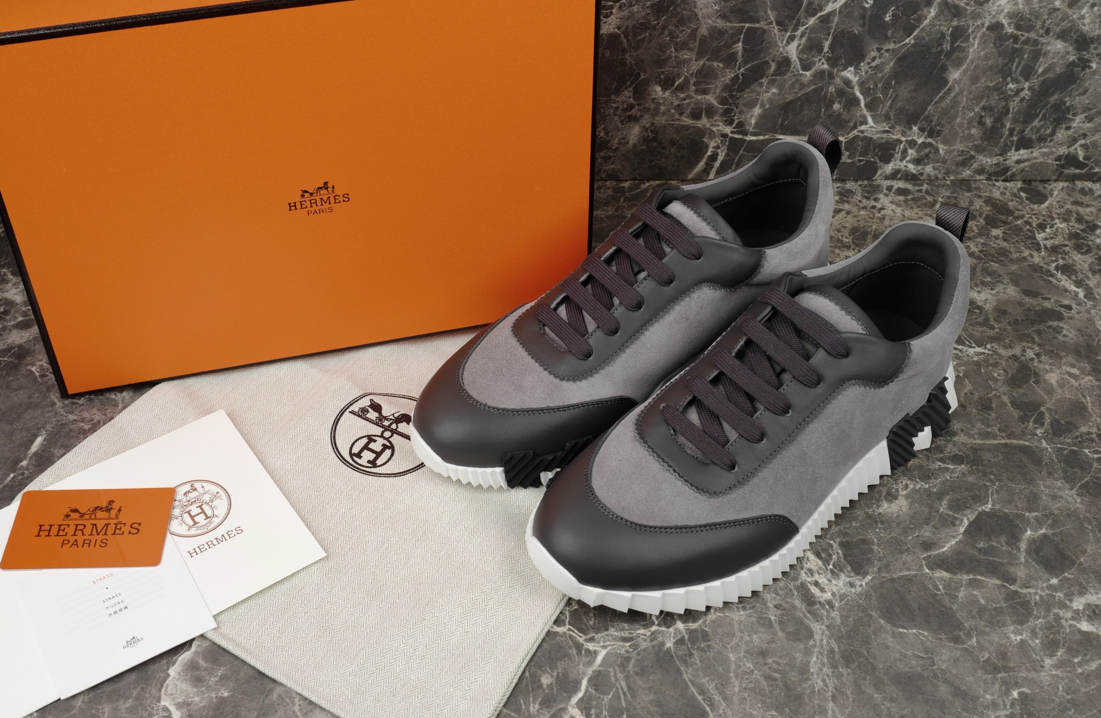 Hermès Bouncing Sneaker: Suede Calfskin Leather, Lightweight & Stylish 1 i1748842962143 4085 0 0