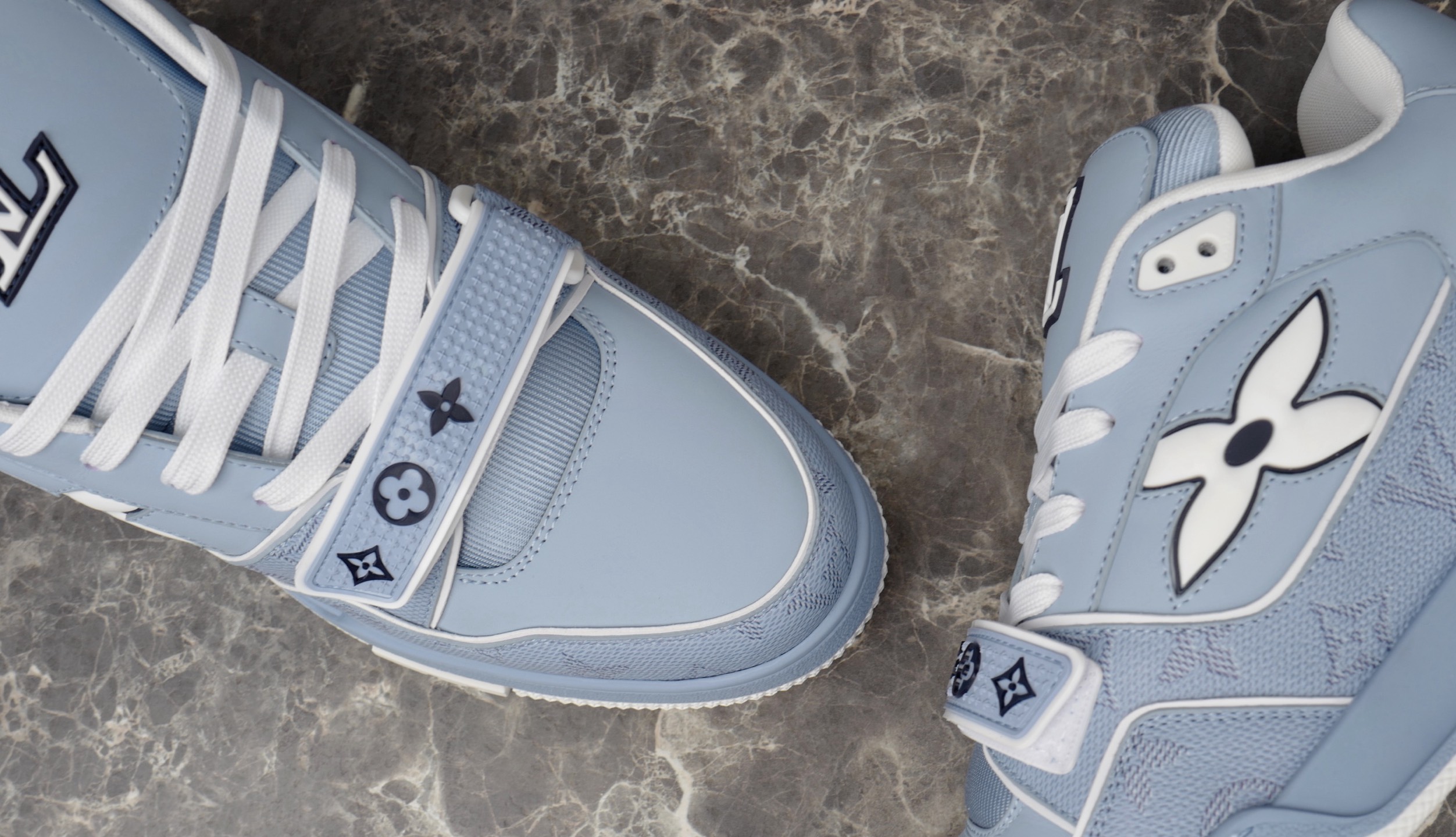 Louis Vuitton Trainer Sneaker: Embossed Monogram, Retro Basketball Style 6 i1749648602741 2788 0 5