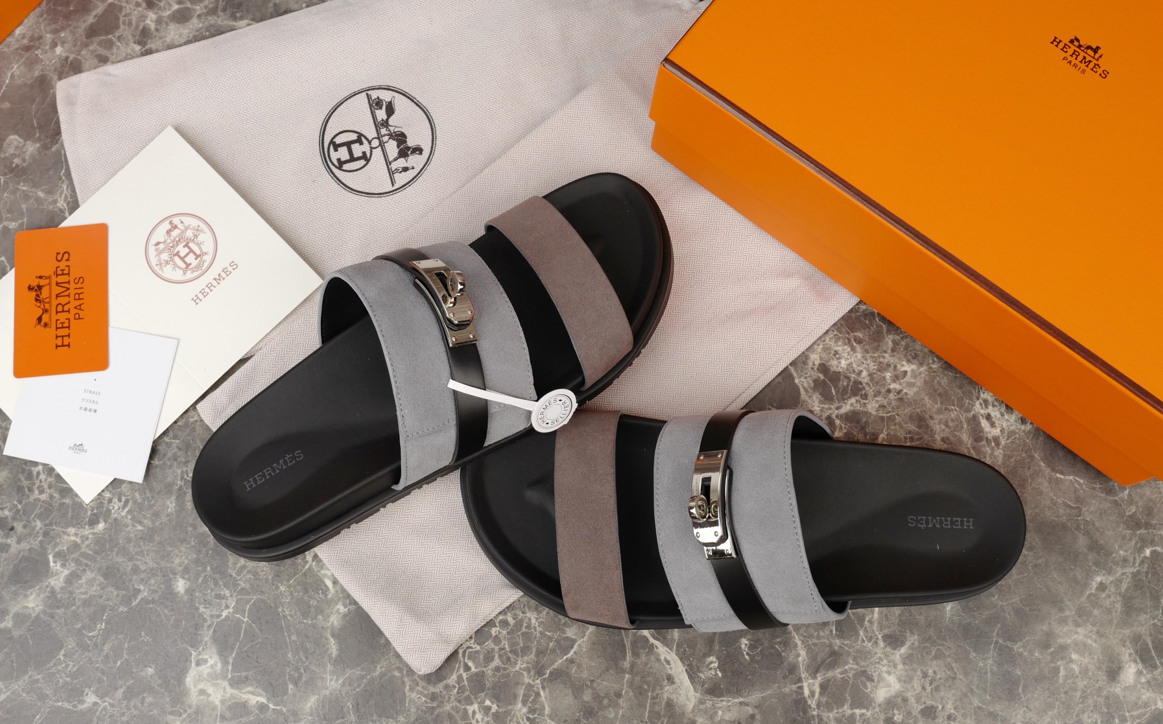 Hermès Epsom Sandal with Kelly Buckle – Everyday Elegance & Comfort 2 i1749667067267 703 0 6