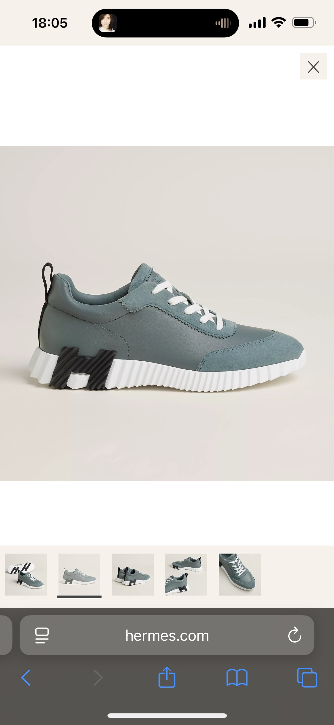 Hermès Bouncing Sneaker: Suede Calfskin, Lightweight & Stylish - Size 38-47 1 i1749667317372 8083 0 0