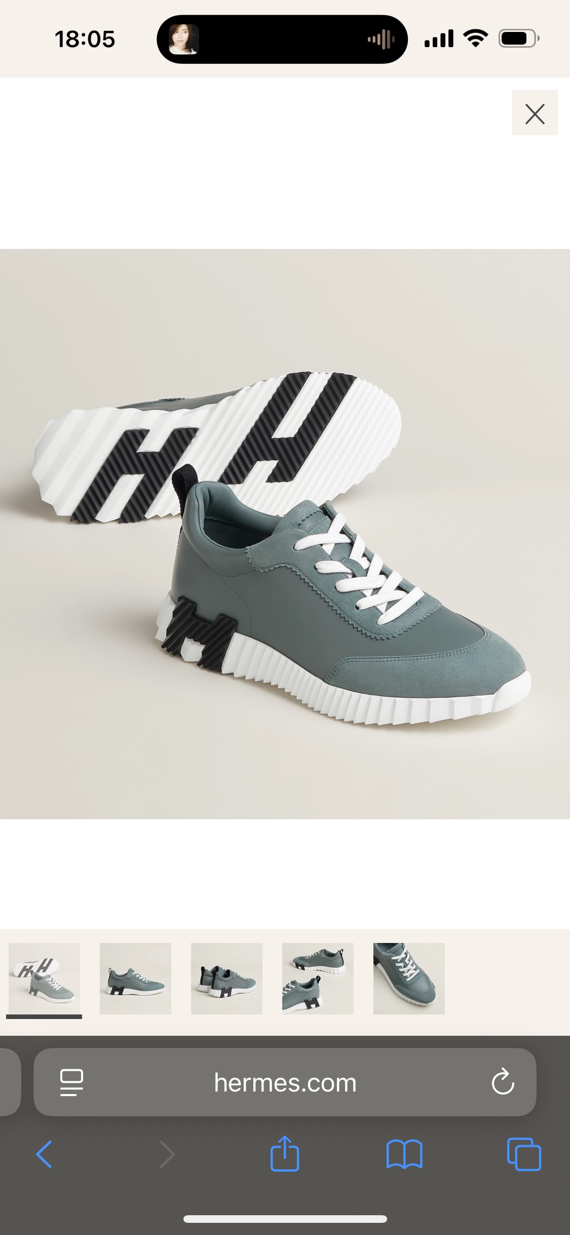 Hermès Bouncing Sneaker: Suede Calfskin, Lightweight & Stylish - Size 38-47 2 i1749667317395 3367 0 1