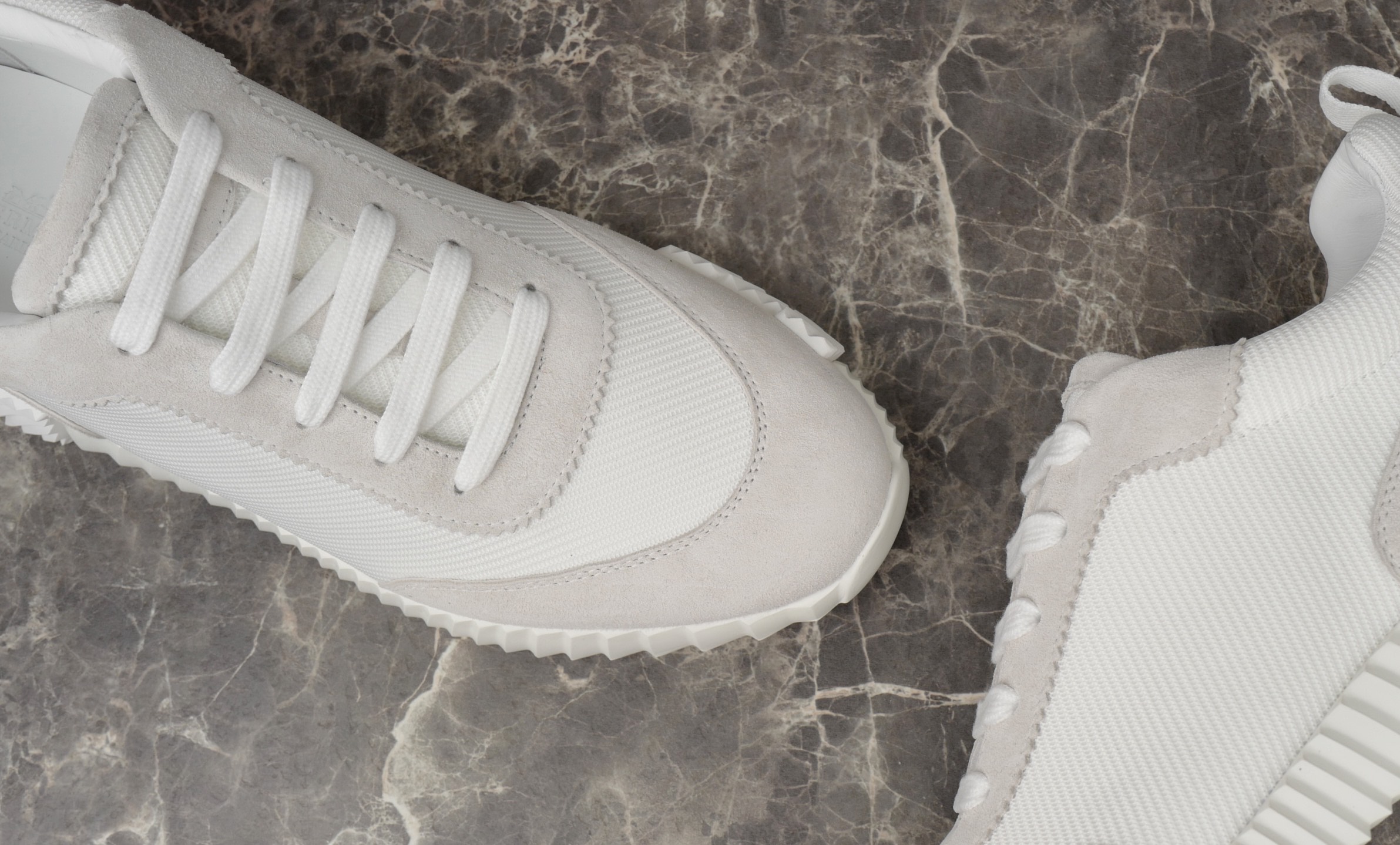 Hermès Bouncing Sneaker: White Mesh & Suede, Lightweight & Stylish, Sizes 38-47 7 i1749667375613 2148 0 5