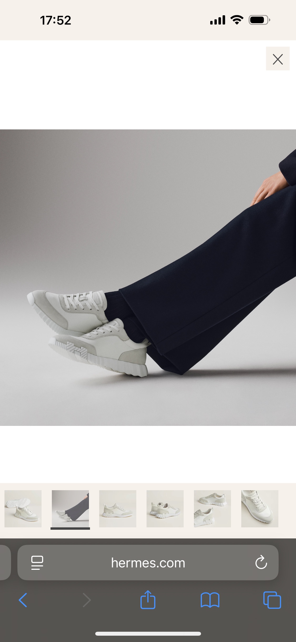Hermes Bouncing Sneaker: High-Tech Mesh and Suede Goatskin Shoes 2 i1749667468073 1083 0 1