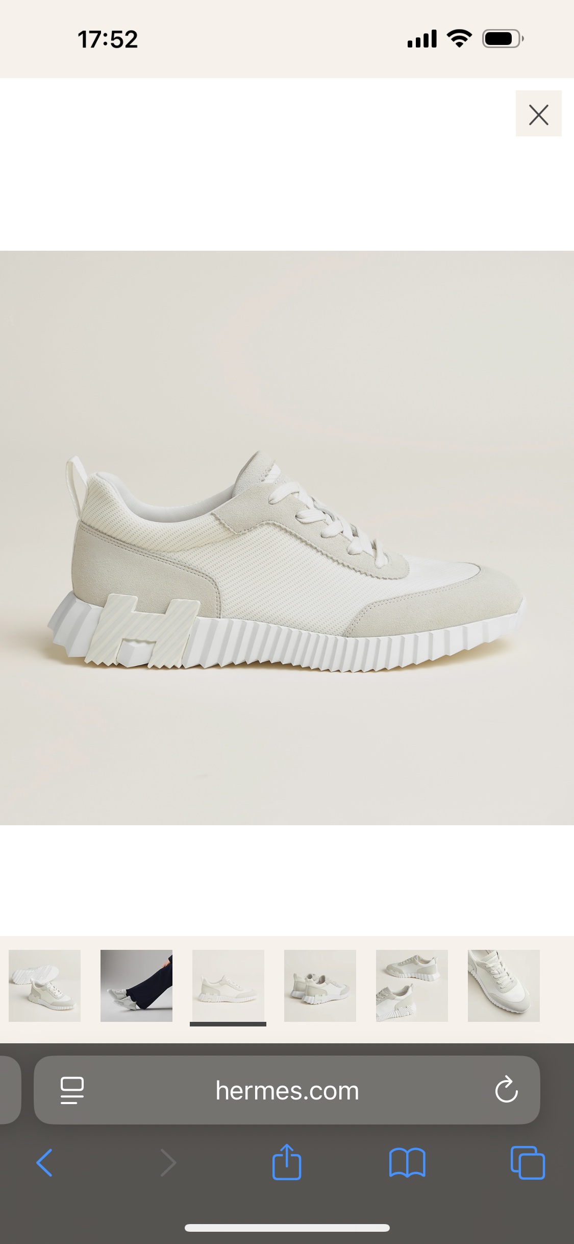 Hermes Bouncing Sneaker: High-Tech Mesh and Suede Goatskin Shoes 1 i1749667468092 2244 0 0
