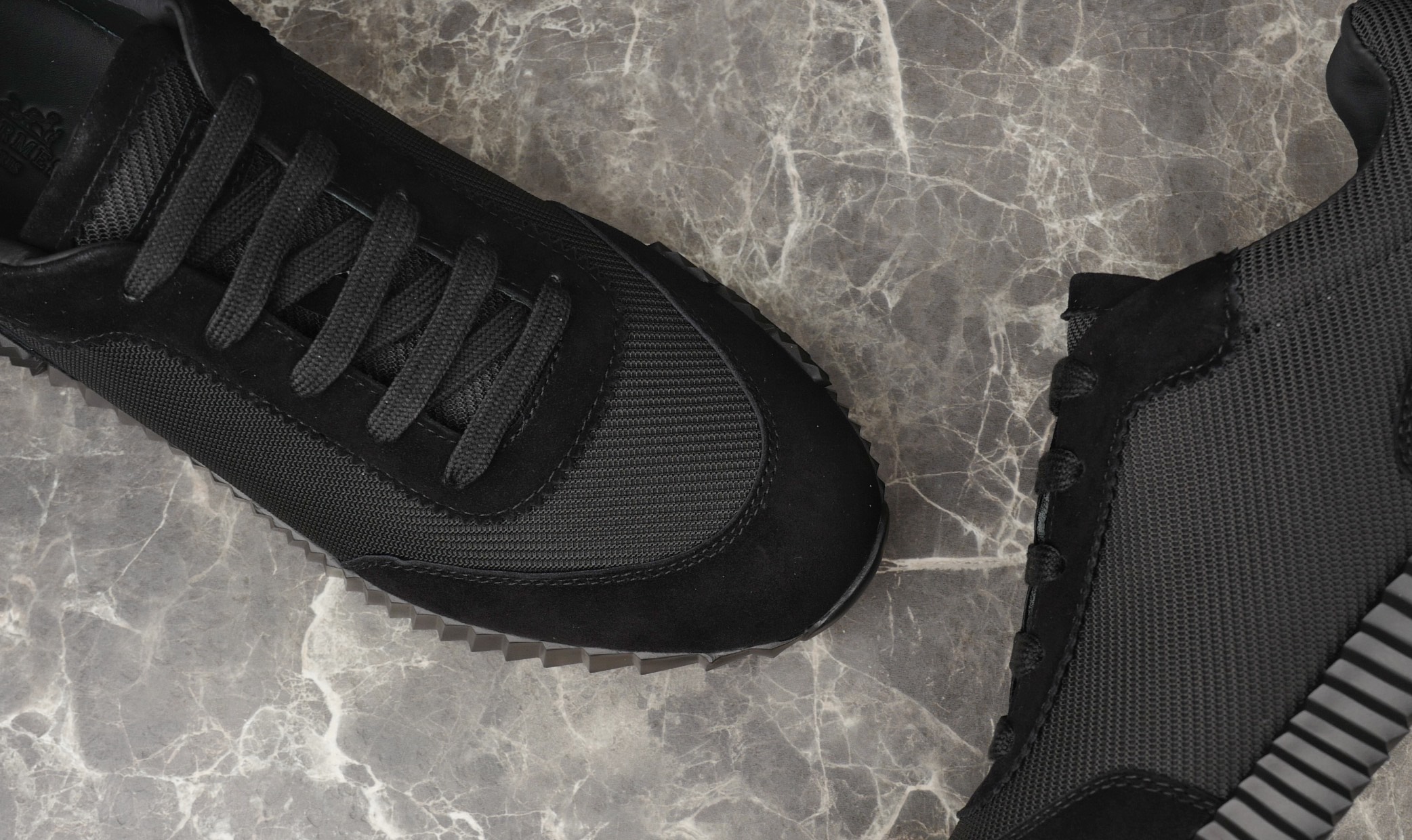 Hermes Bouncing Sneaker in Black Tech Mesh & Suede, Size 38-47 7 i1749667520615 8309 0 5
