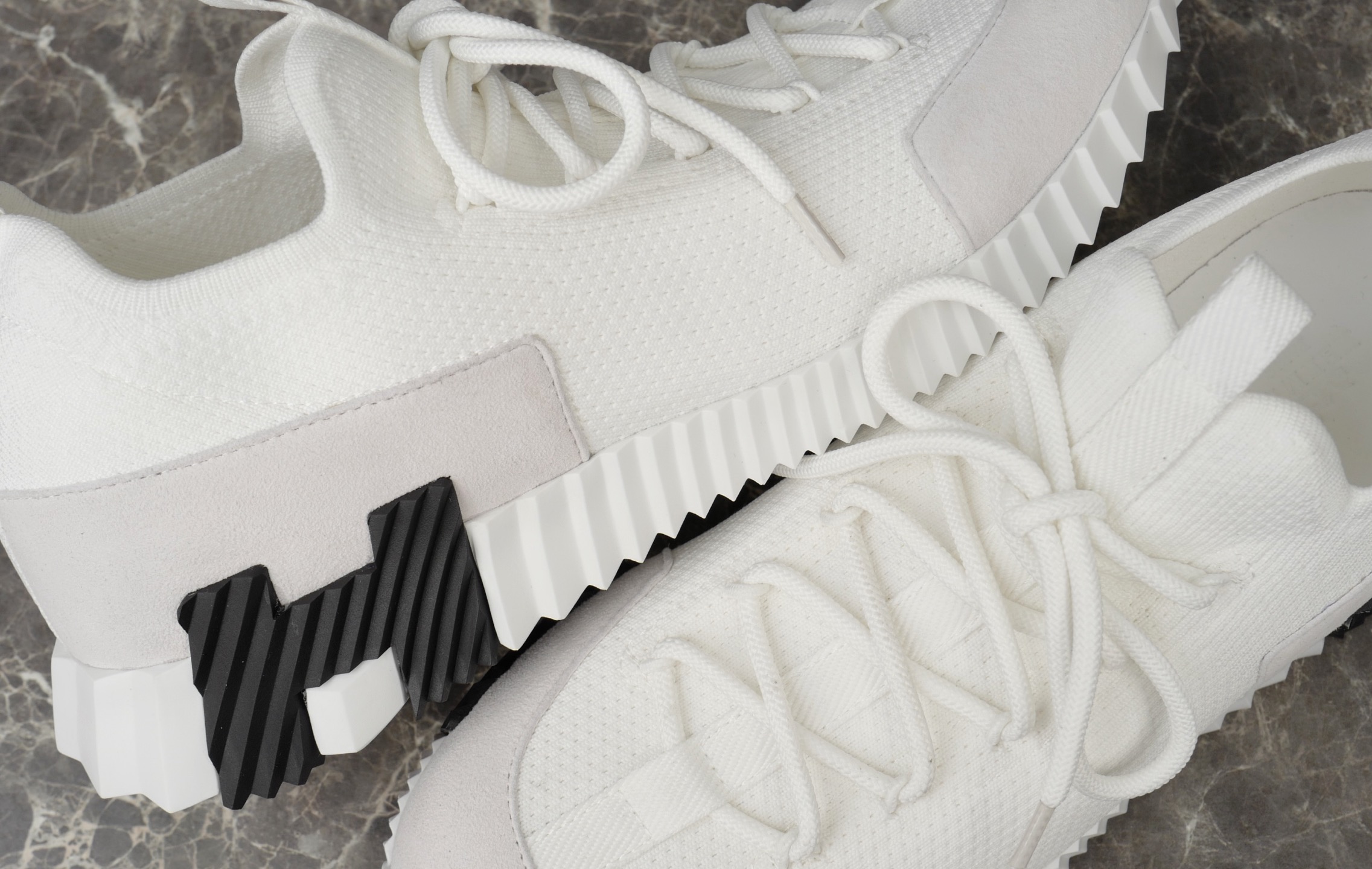 Hermes Bouncing Sneakers in Knitted Suede Goat Skin, Lace-Free Urban Style 6 i1752579895317 4537 0 4