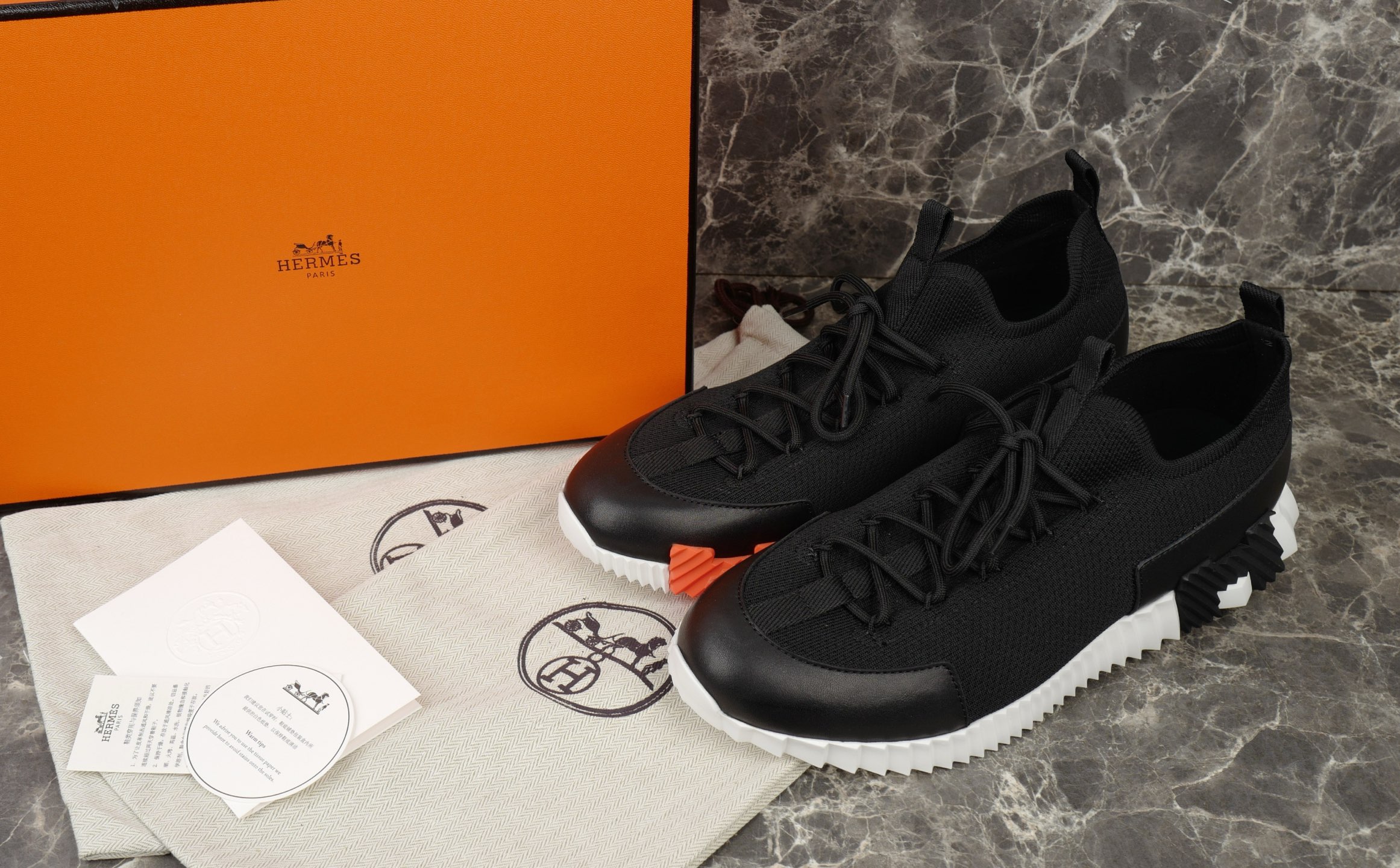 Hermes Bouncing Sneaker: Knitted & Suede Goat Skin, Laceless, Urban Style 2 i1753612881270 1838 0 0
